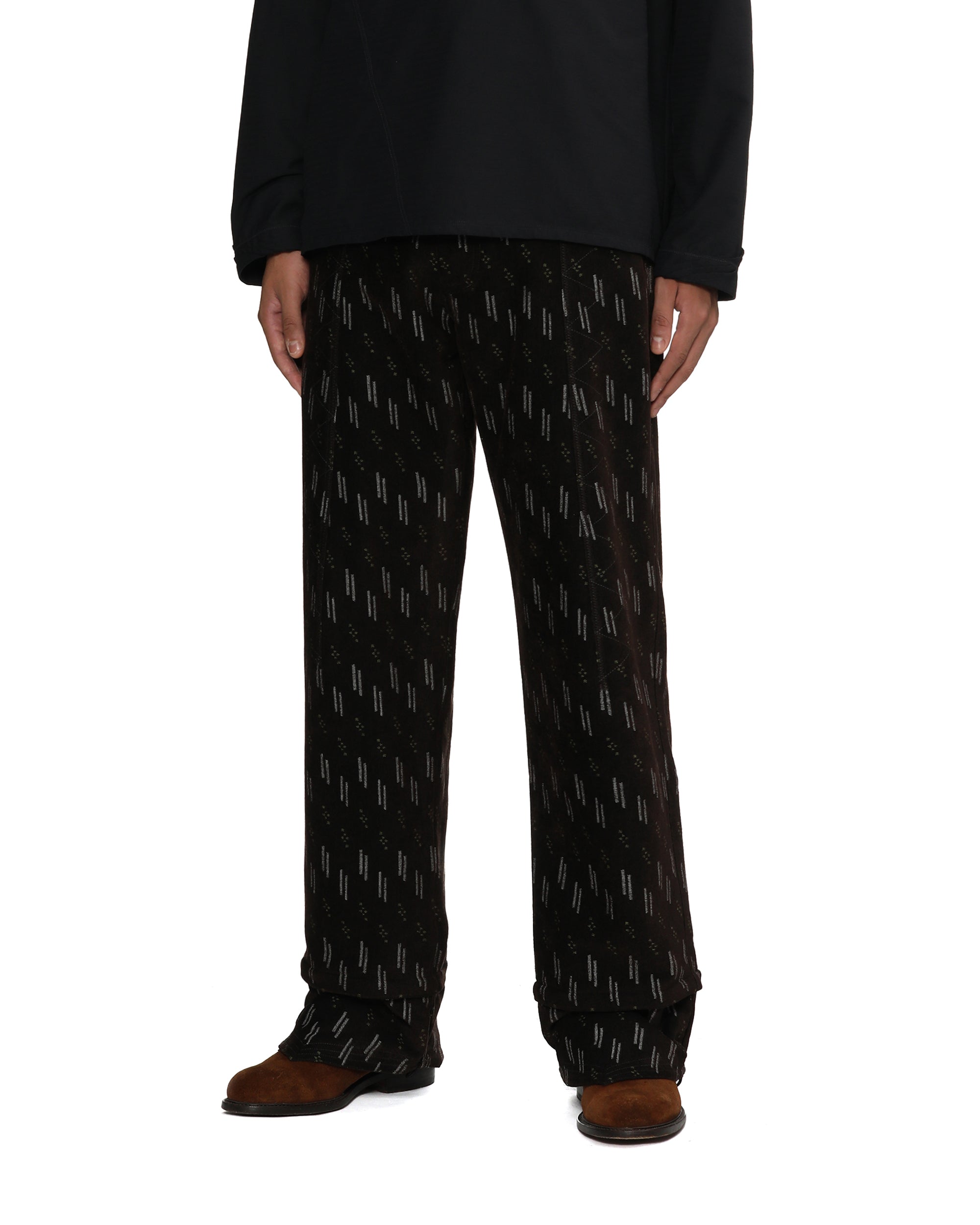 Patterned trousers