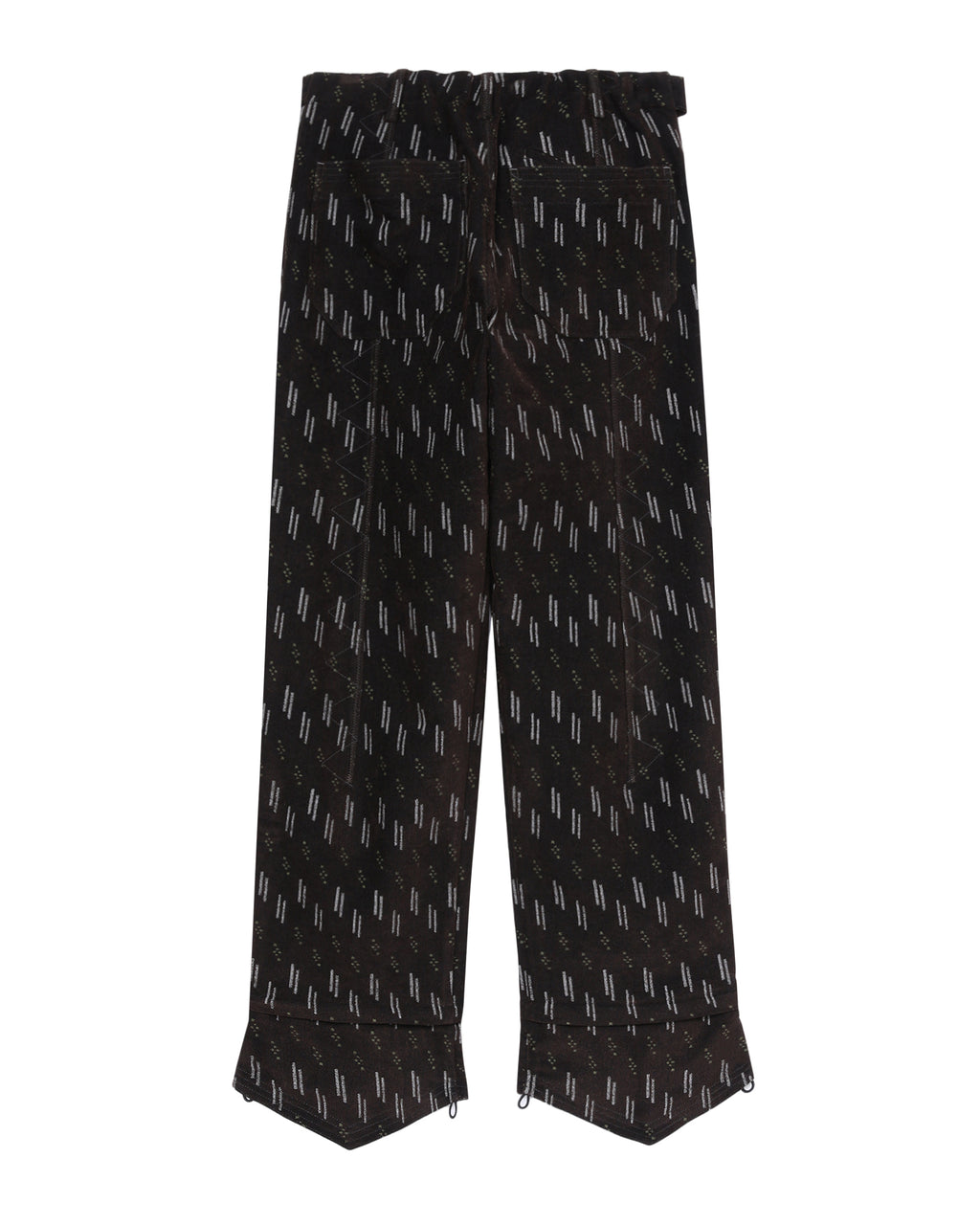 Patterned trousers