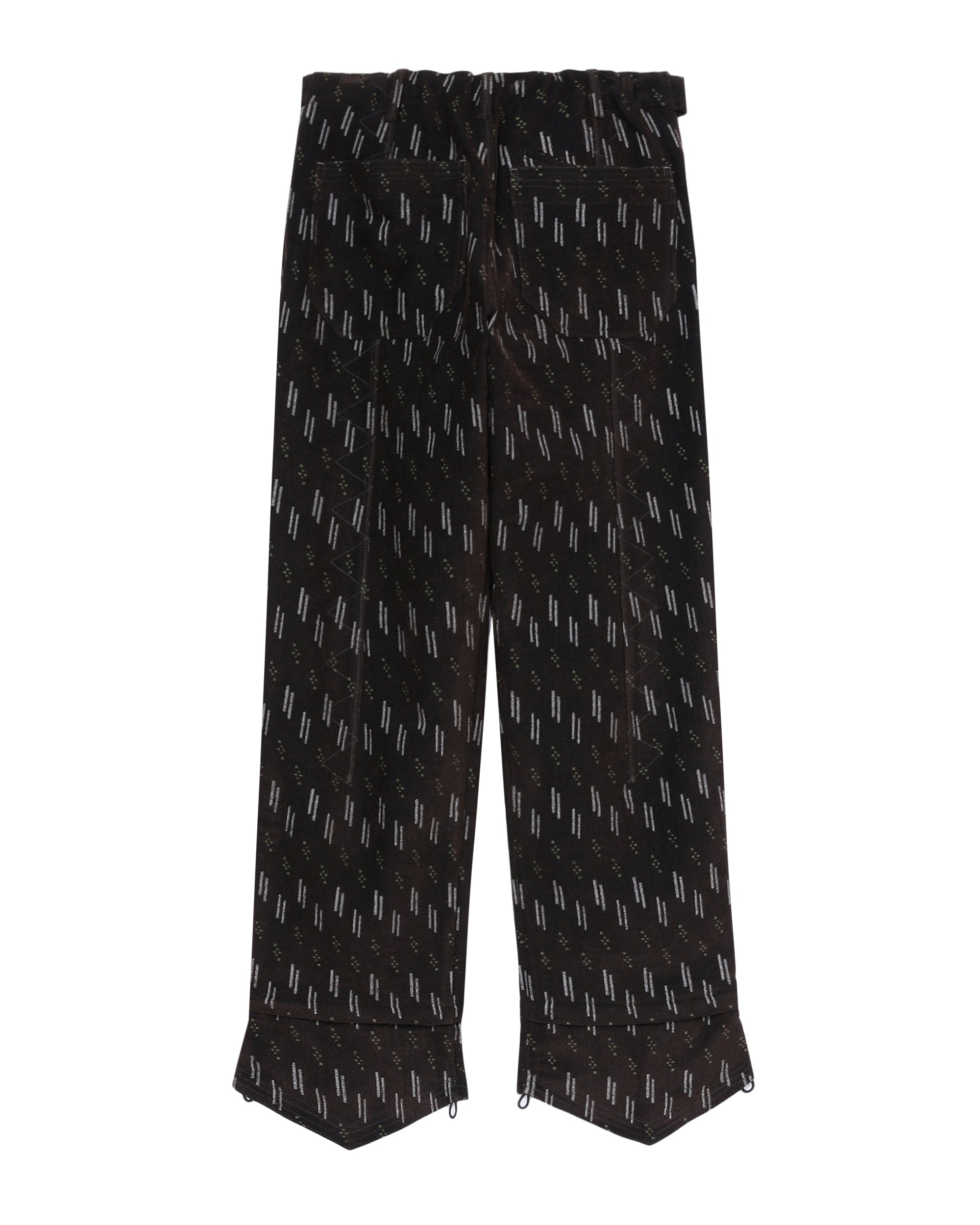Patterned trousers