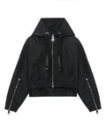 Giubbino crop Khris Strass jacket