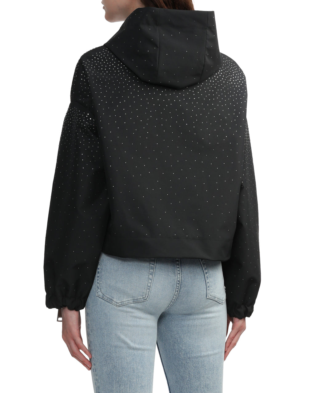 Giubbino crop Khris Strass jacket