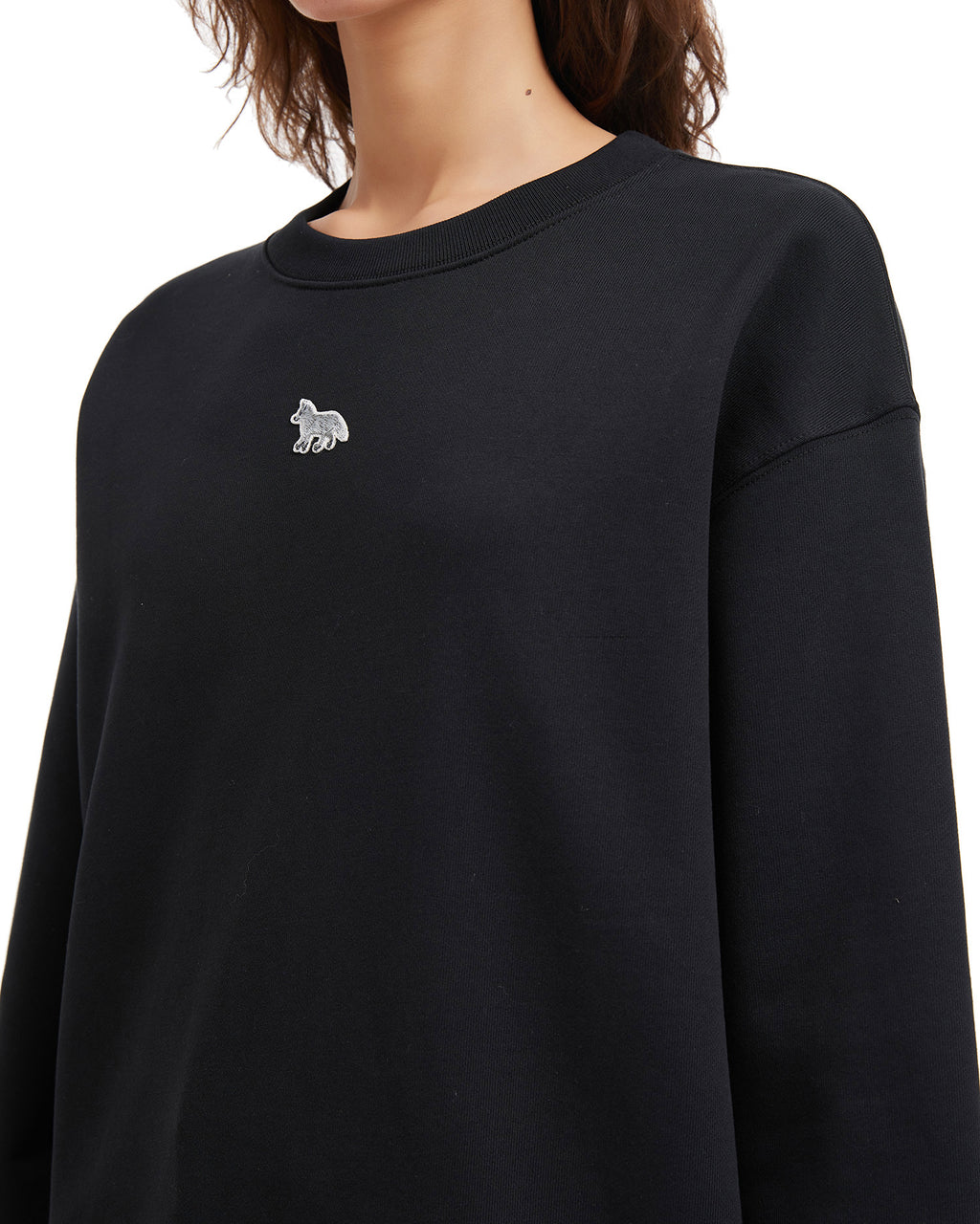 Embroidered sweater