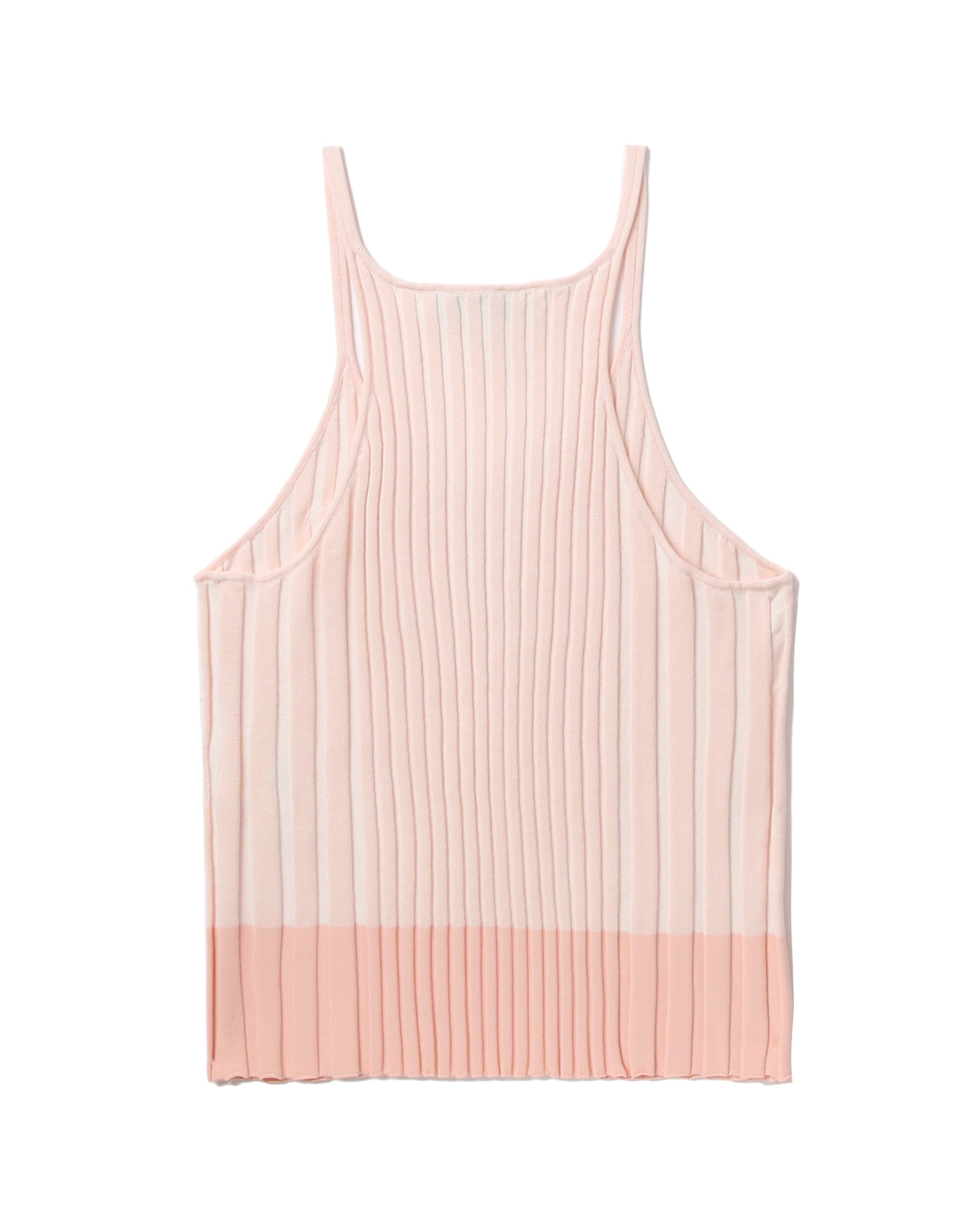 Baby Fox patch ribbed tank top