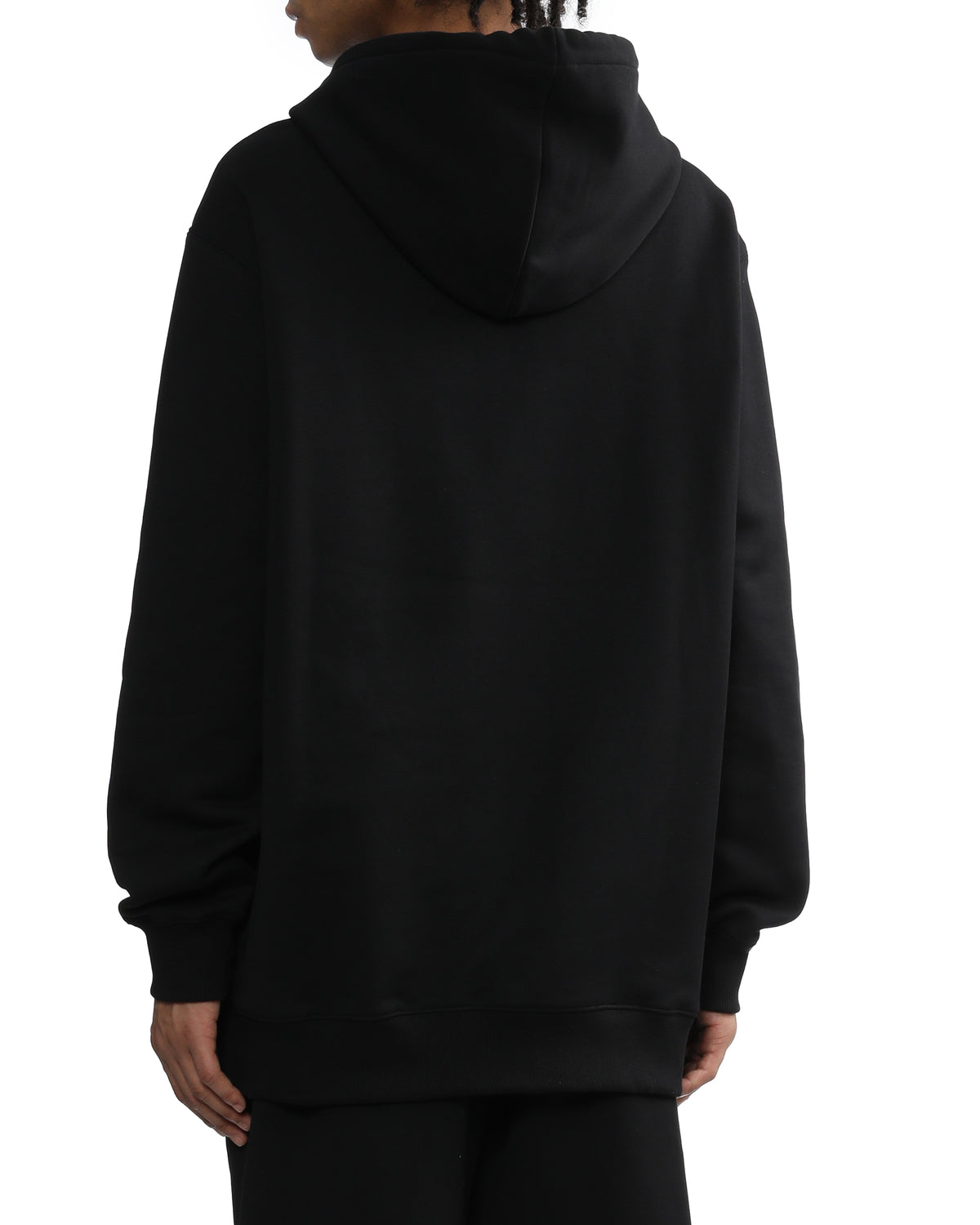 Embroidered trim hoodie