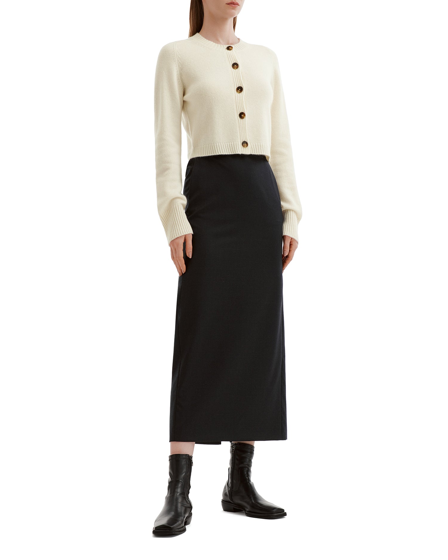 Cropped cardigan