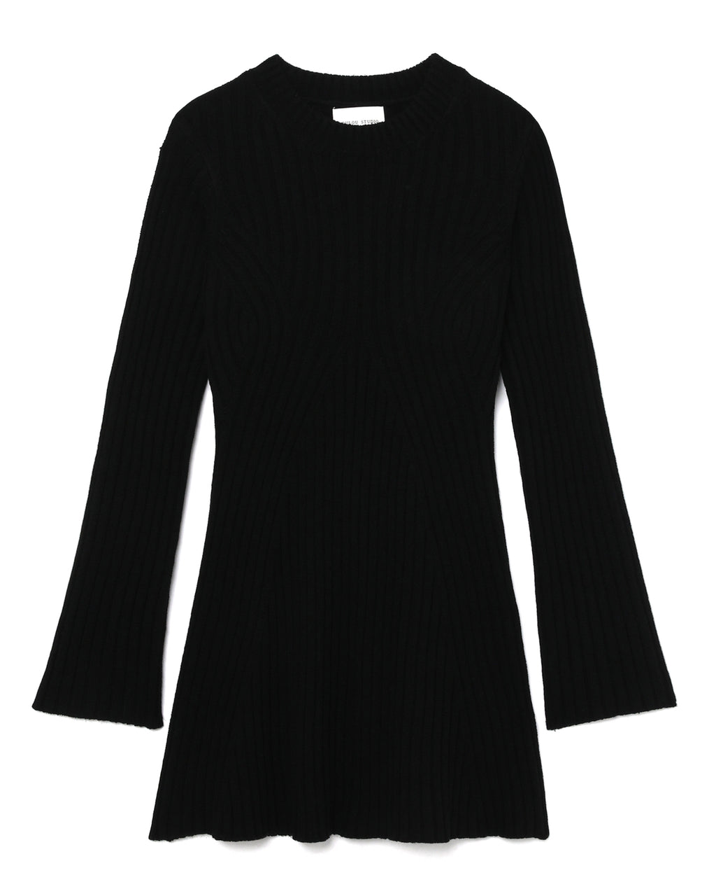 Knitted flare dress