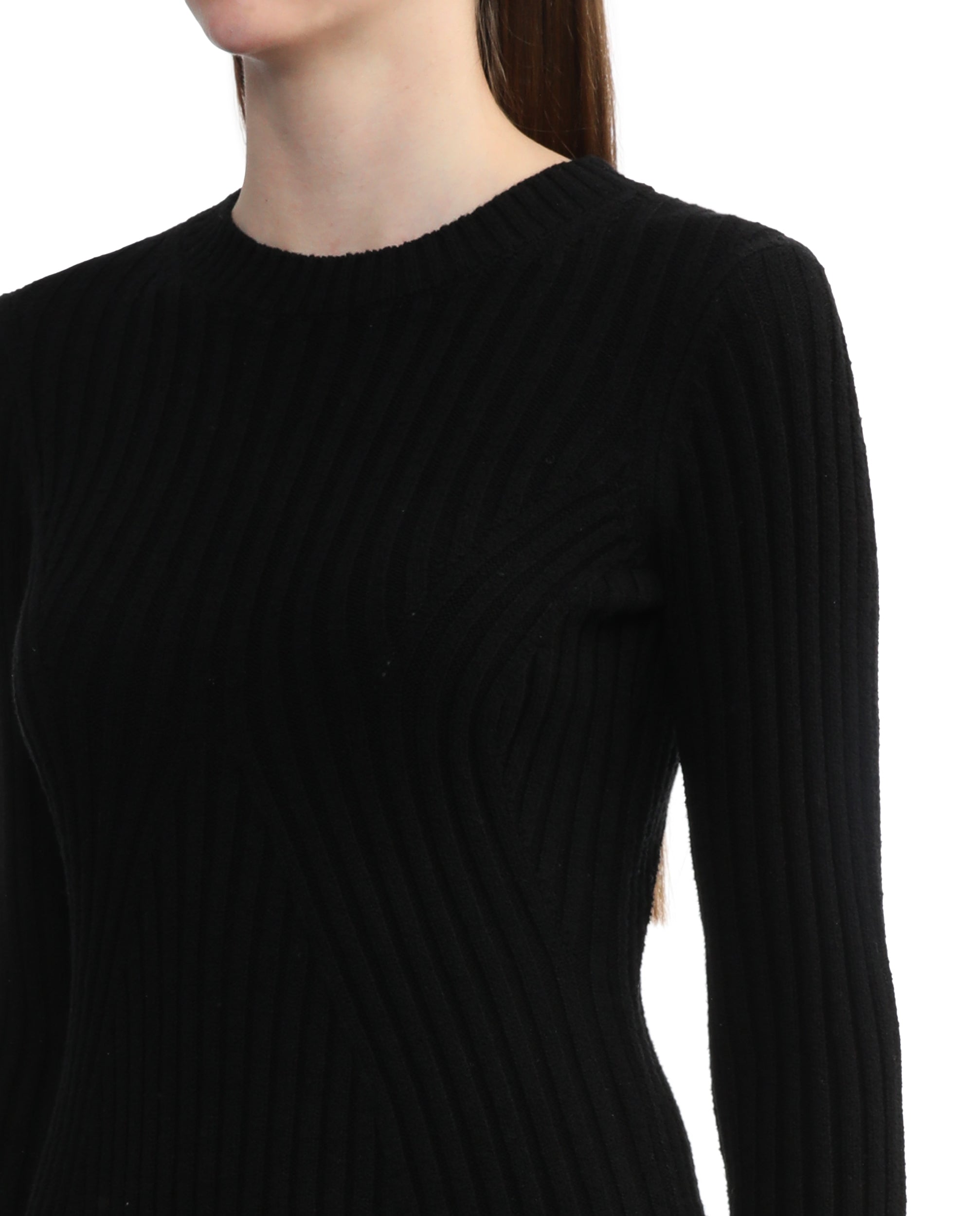 Knitted flare dress