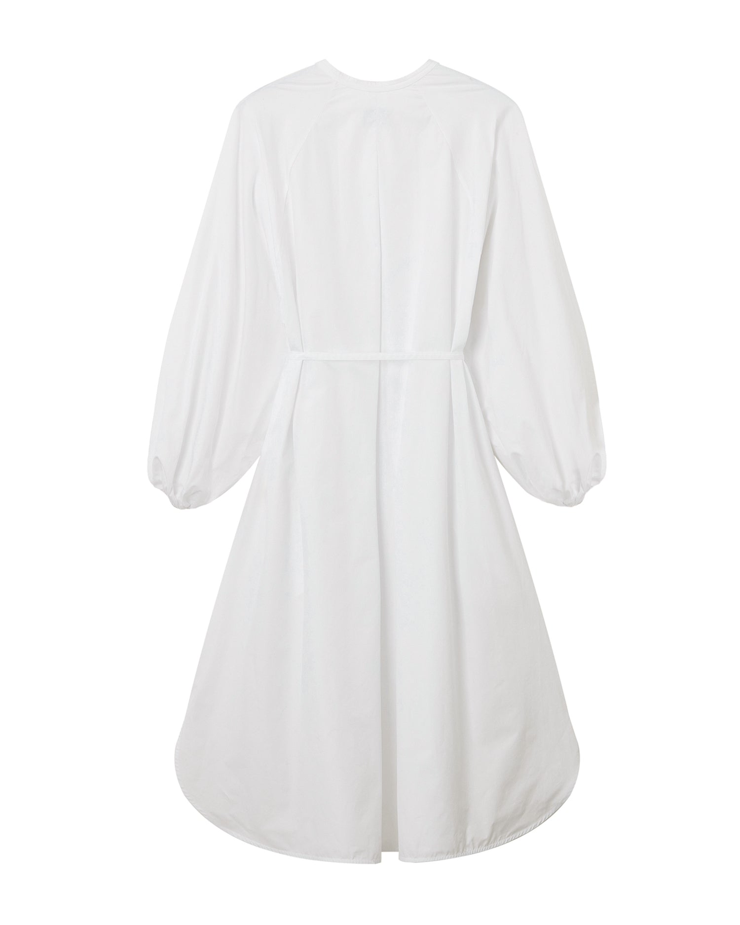 Belted midi dress