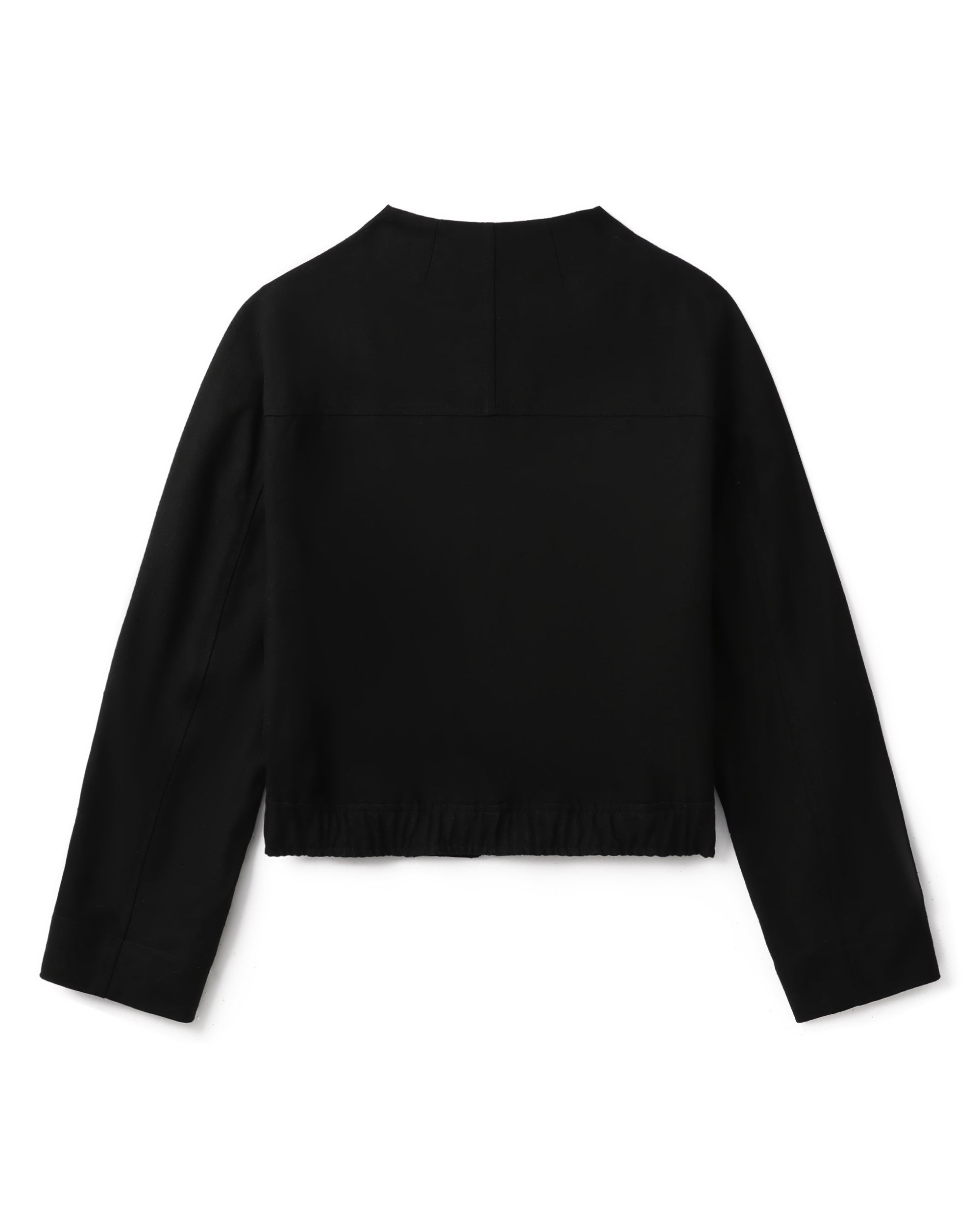 Mock neck jacket