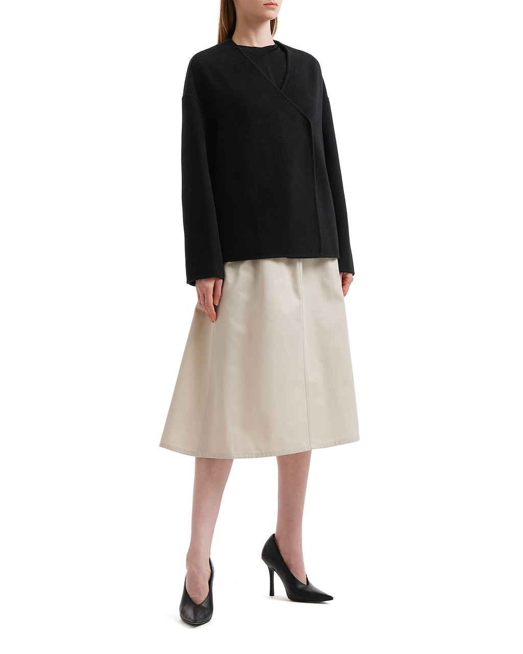 Wrap-style jacket