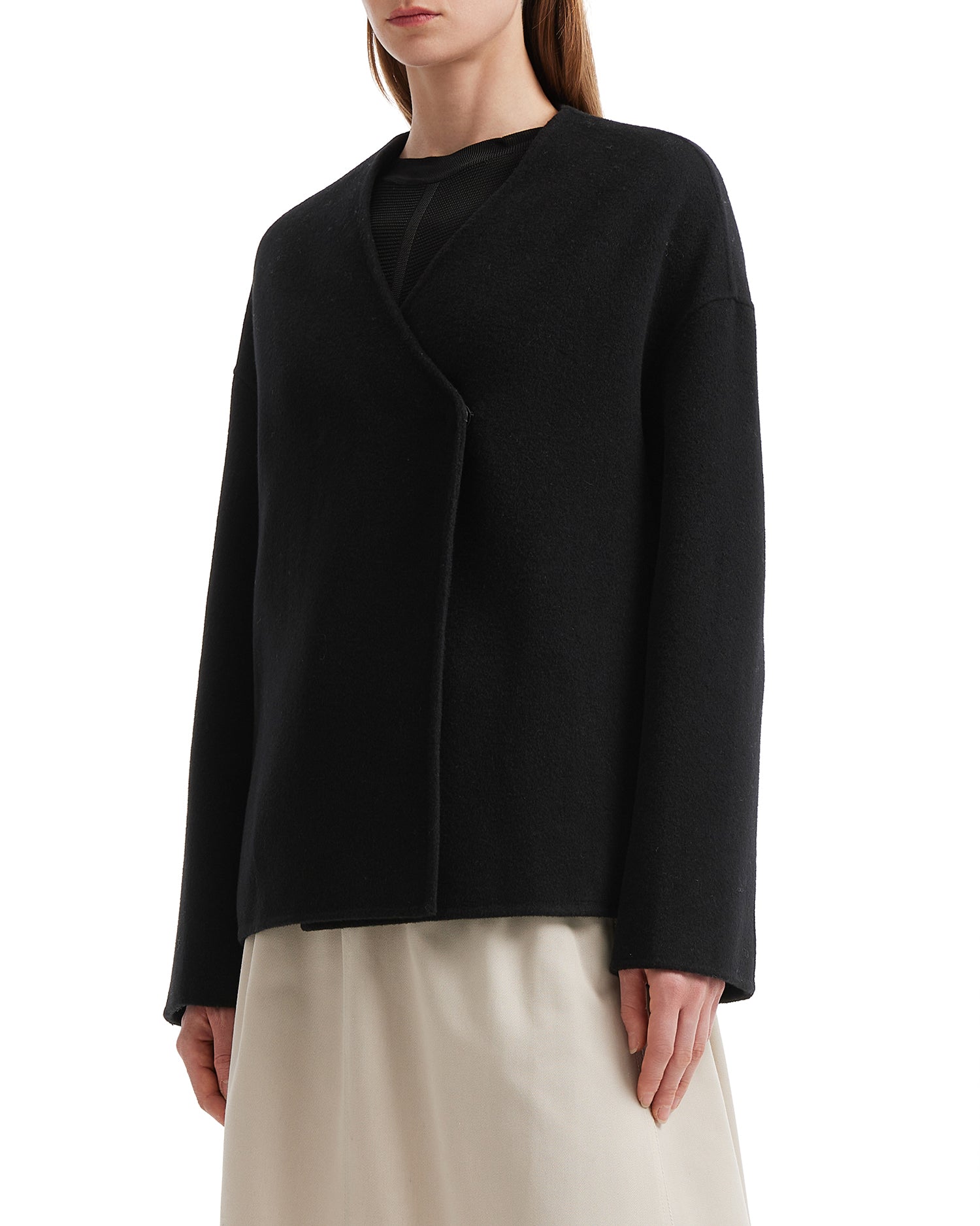 Wrap-style jacket