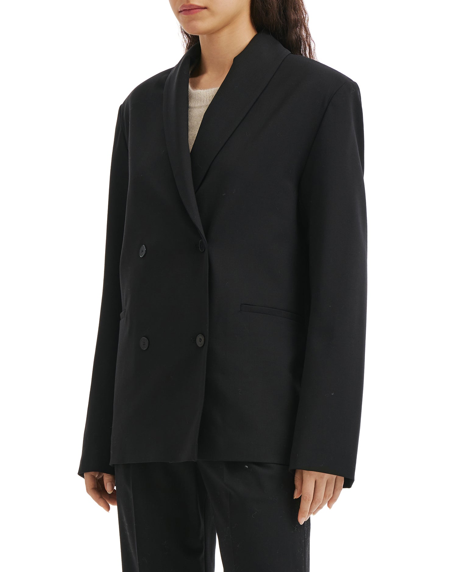 Double-breasted blazer