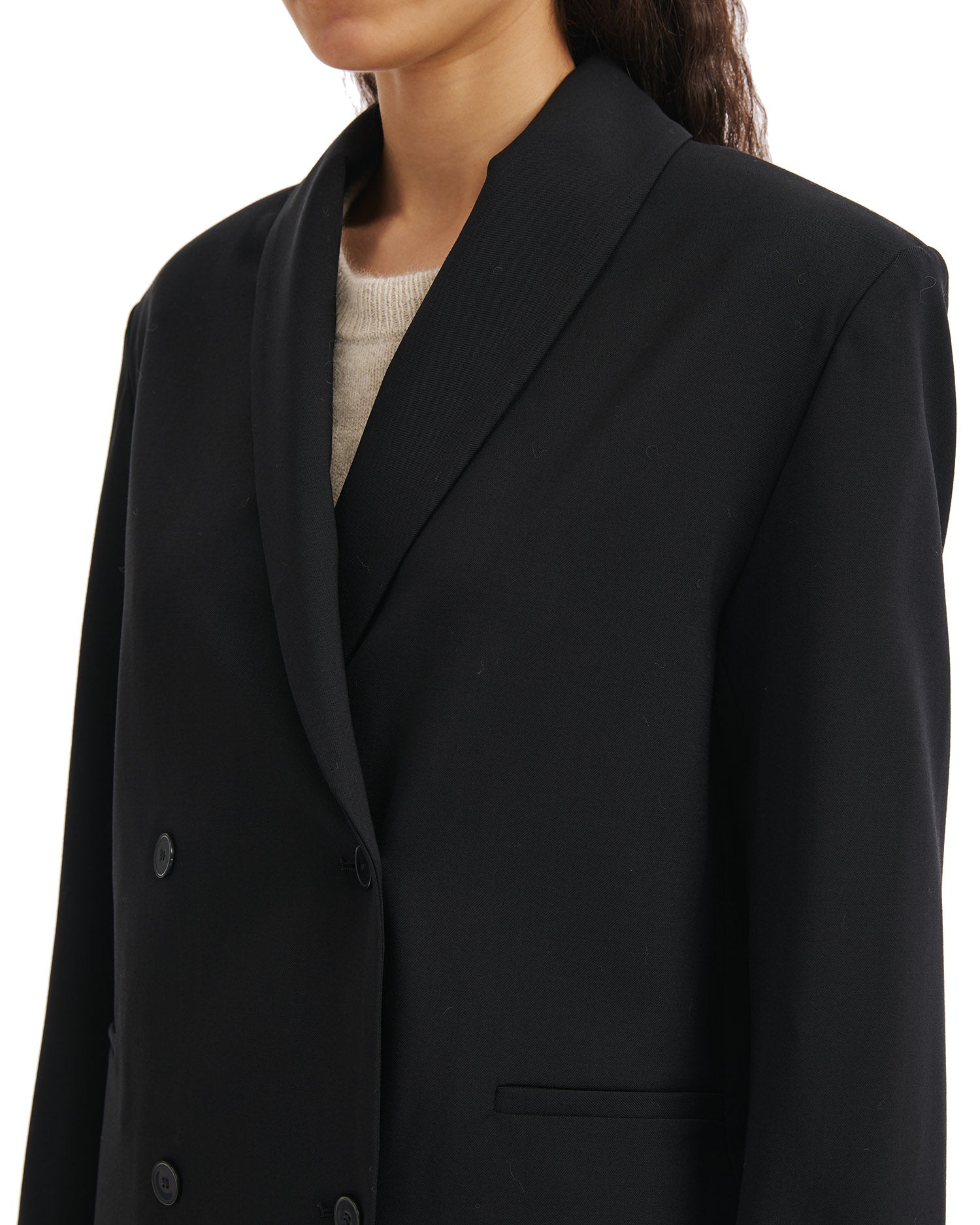Double-breasted blazer