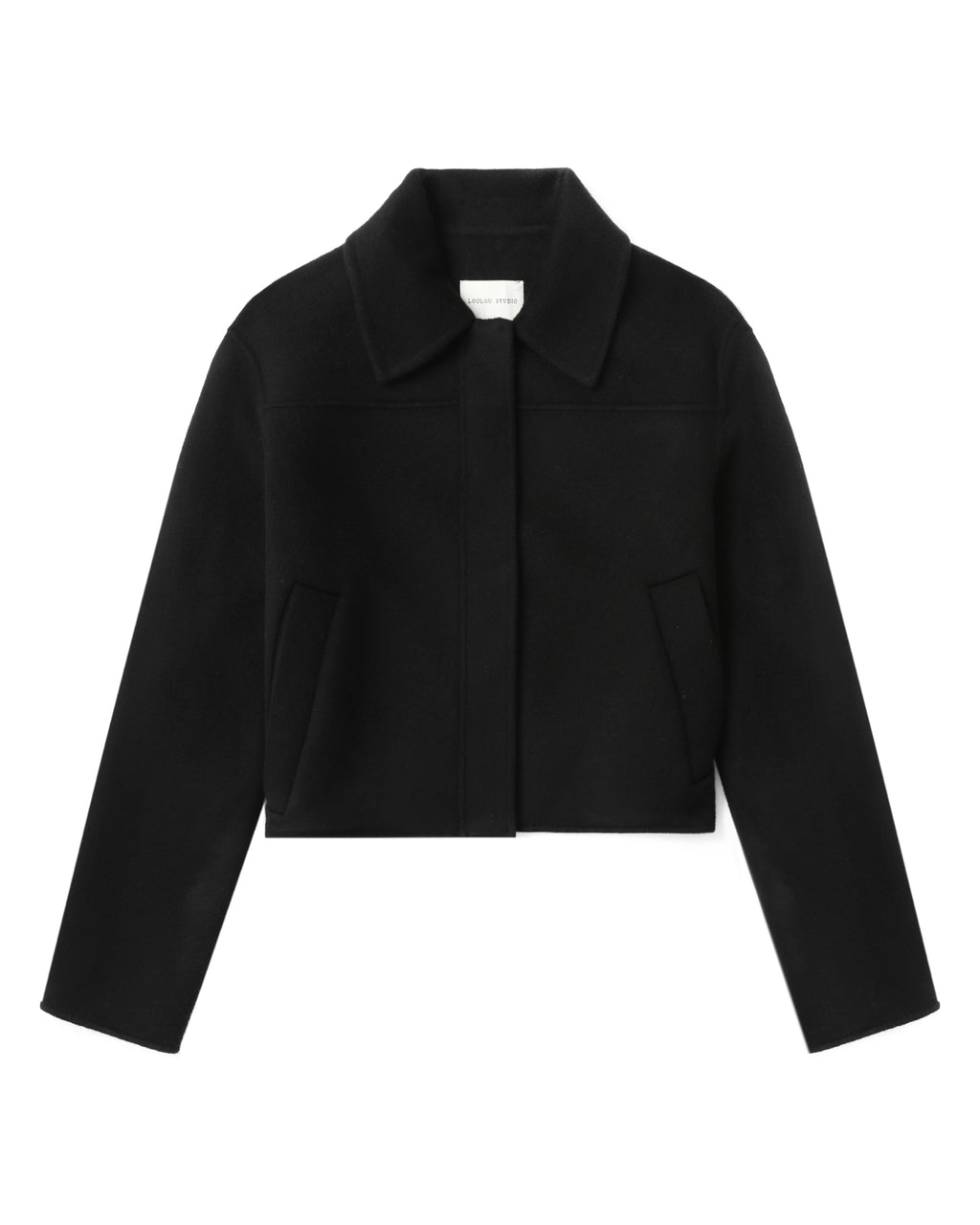Short boxy coat