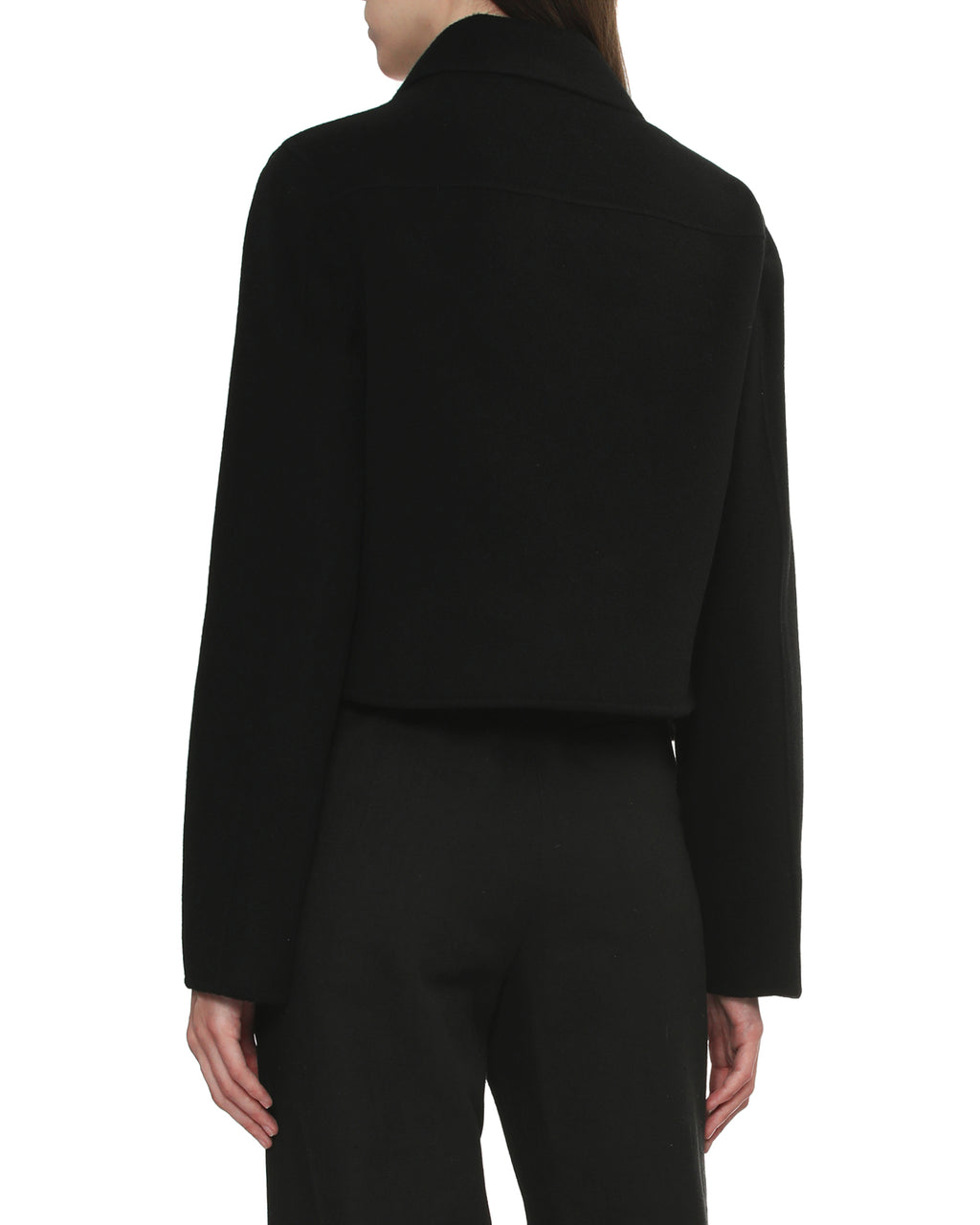 Short boxy coat