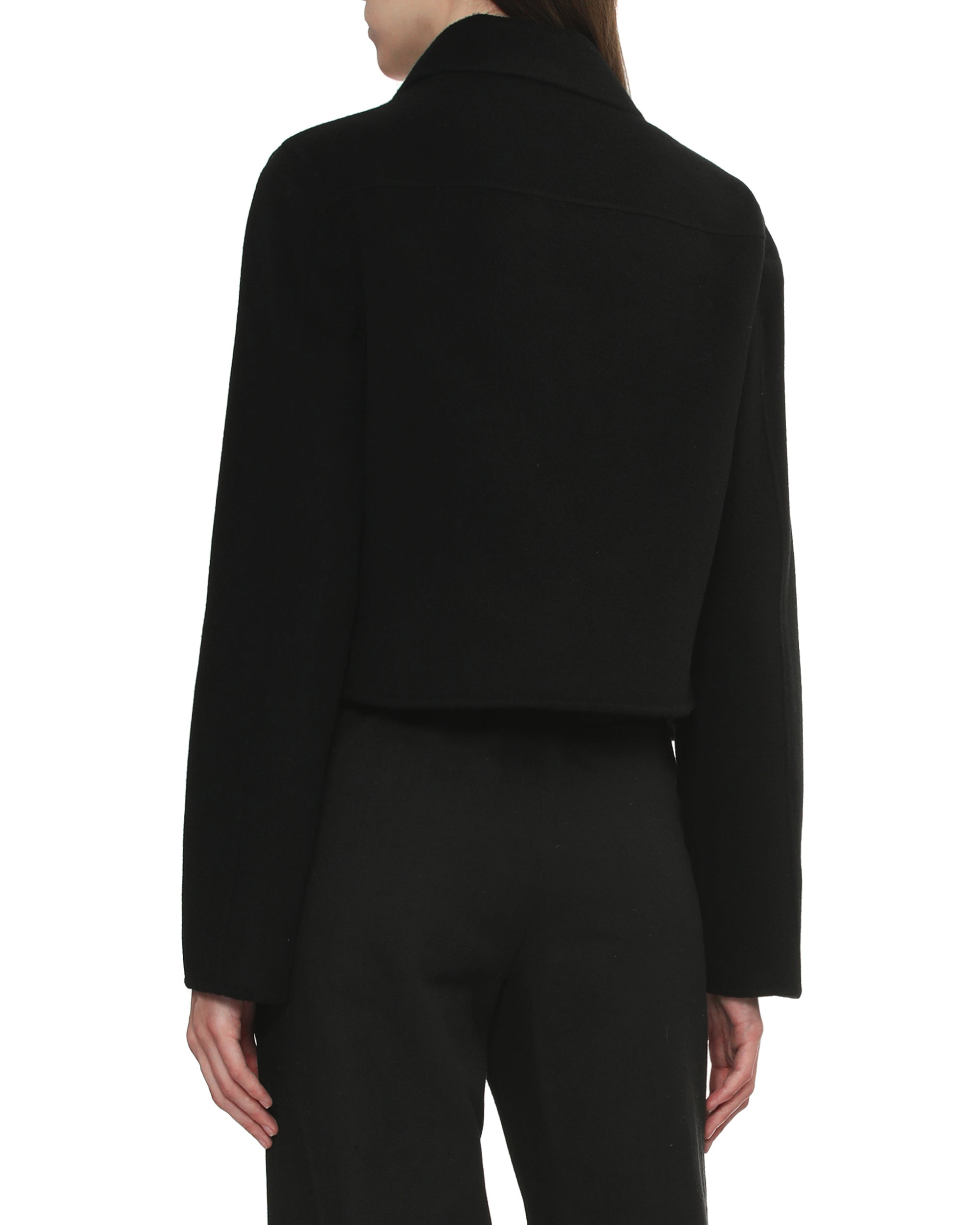 Short boxy coat