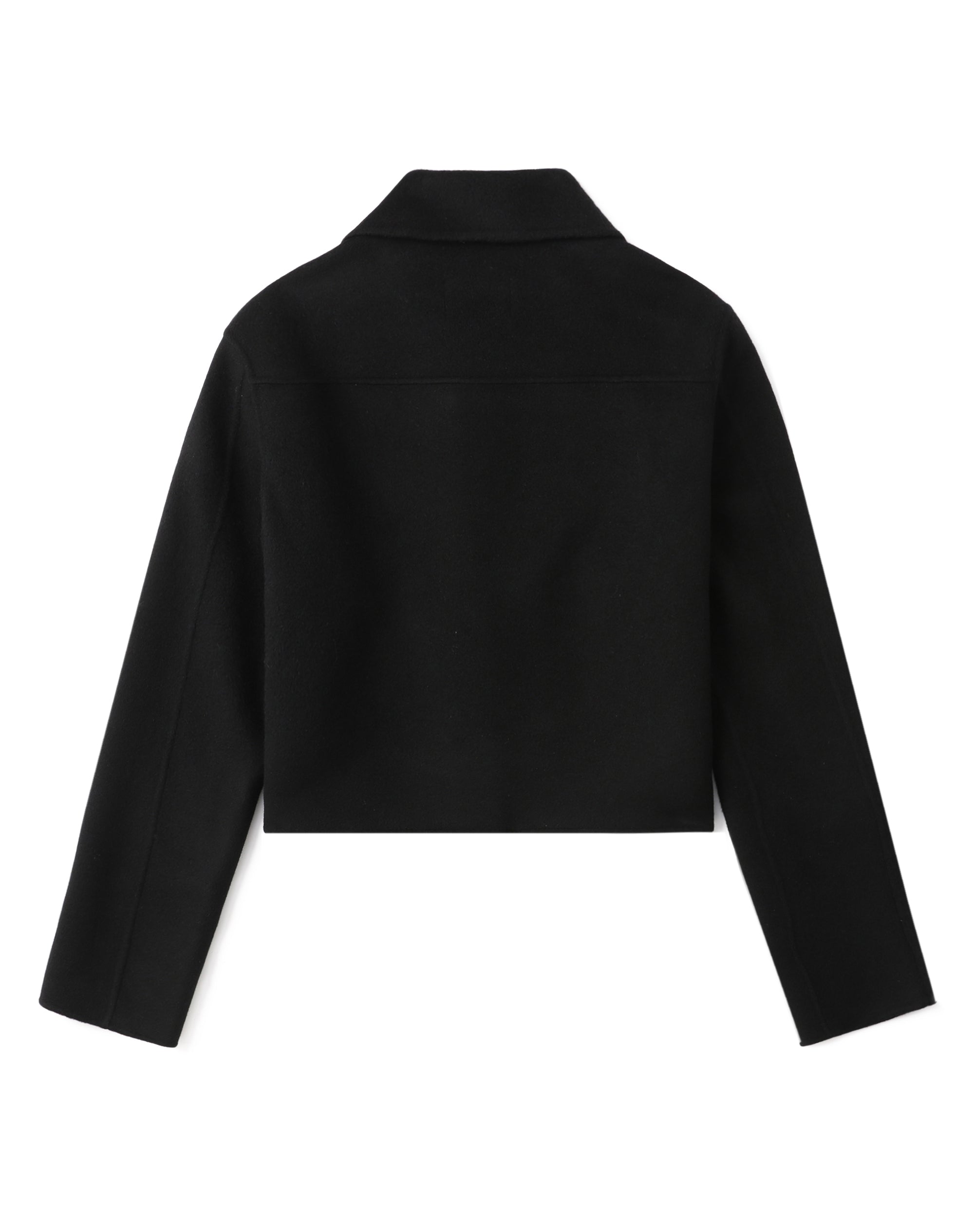 Short boxy coat
