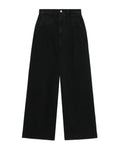 Wide-leg denim pants