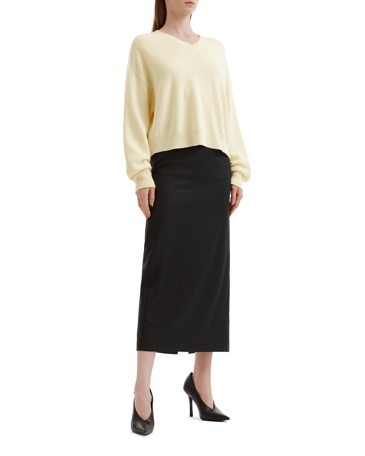 V-neck sweater