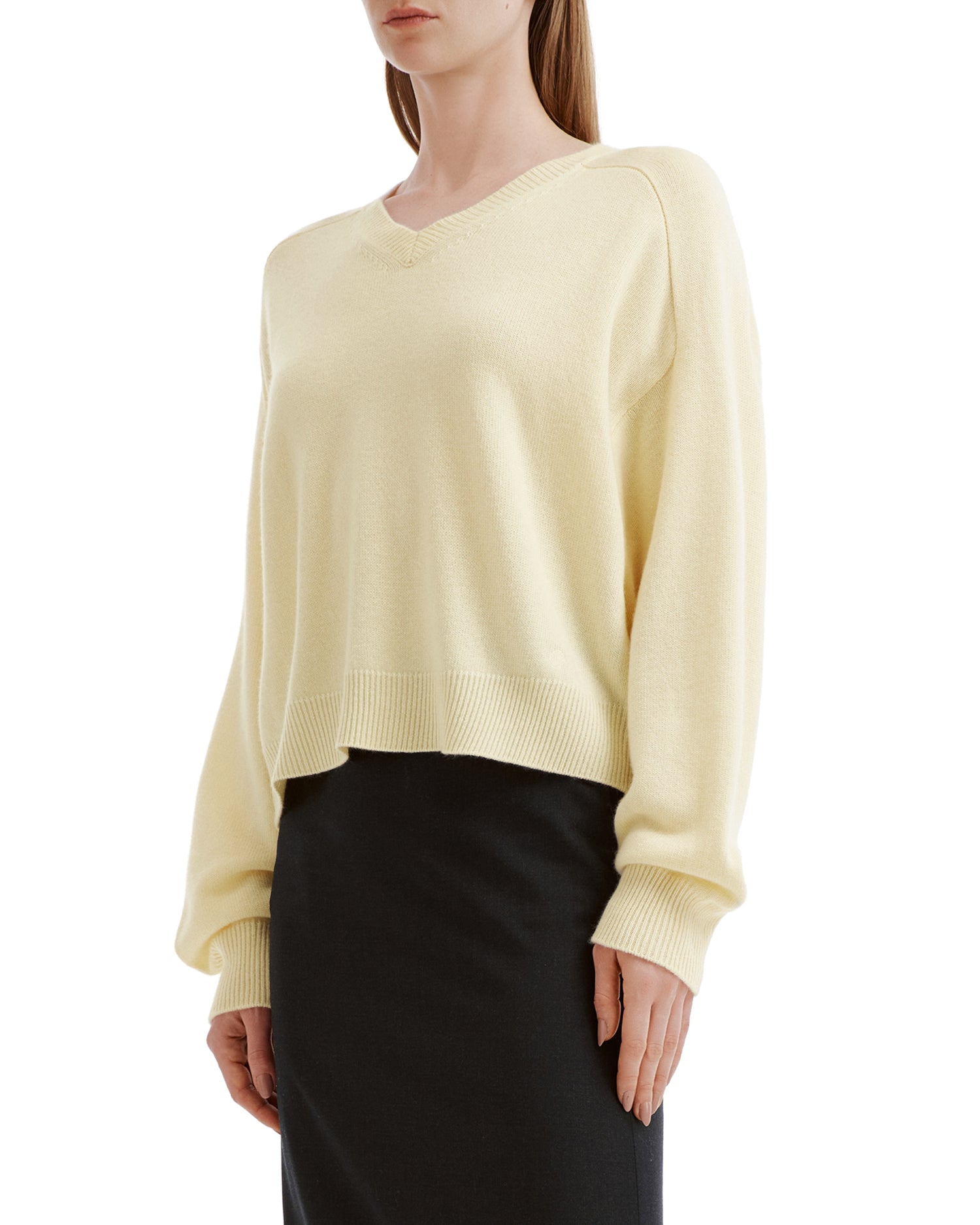 V-neck sweater