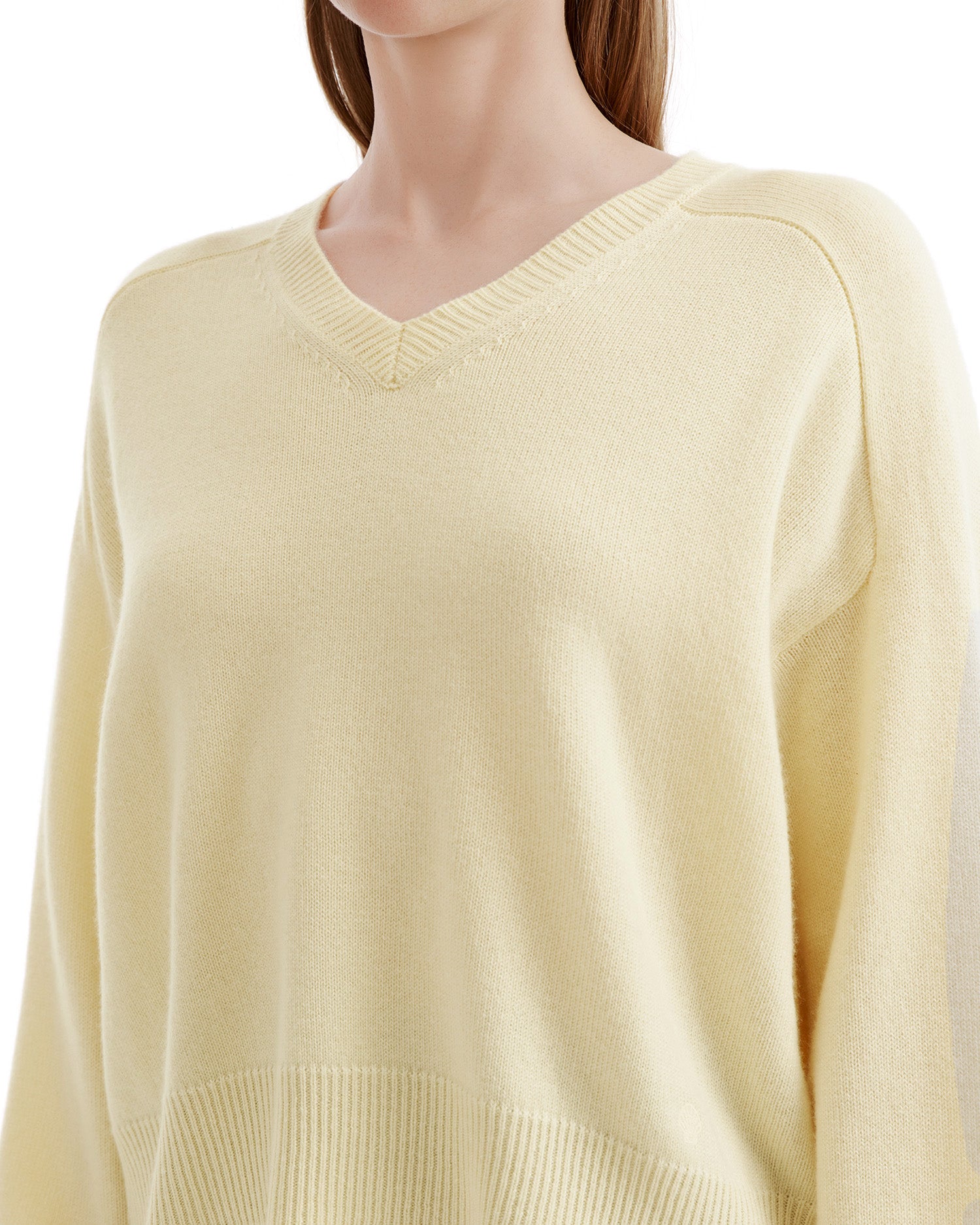 V-neck sweater