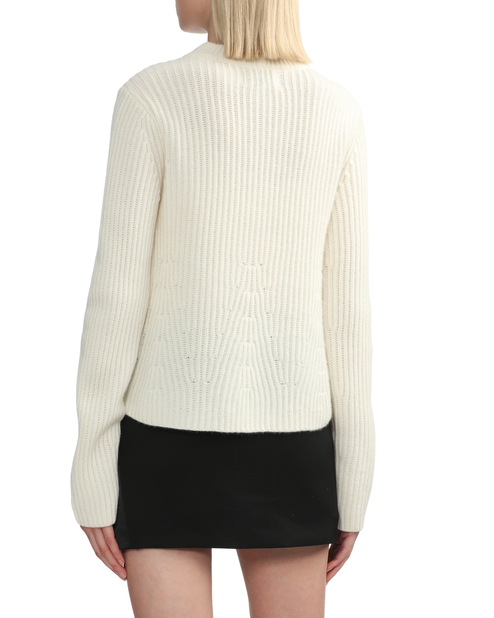 Mock neck jumper