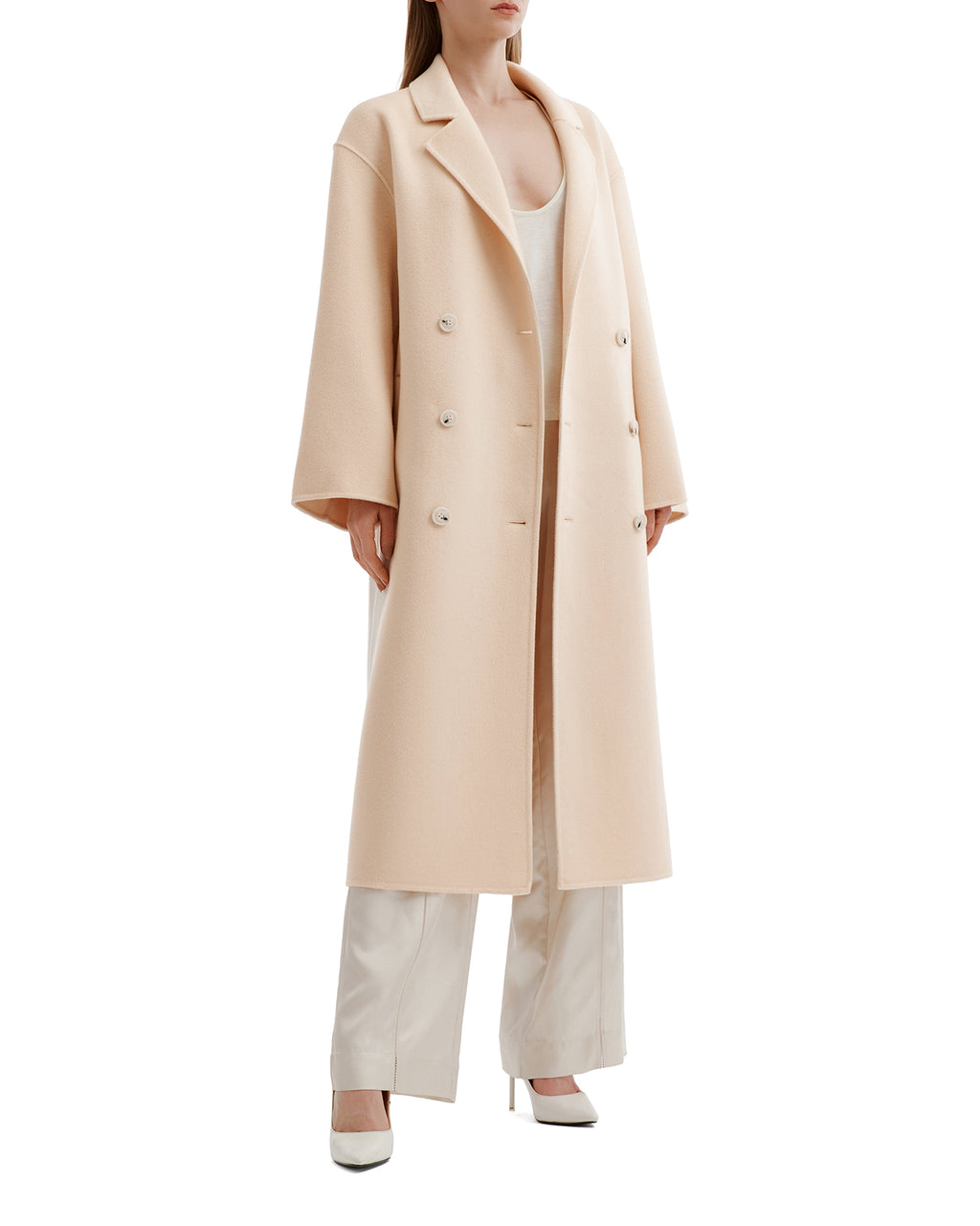 Double-breasted coat
