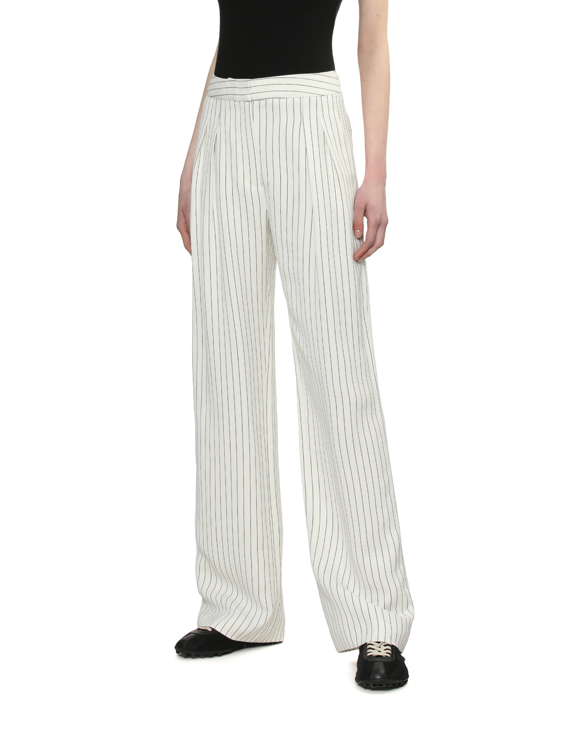 Tailored straight pants