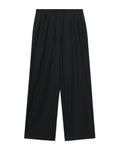 Pleated wool trousers