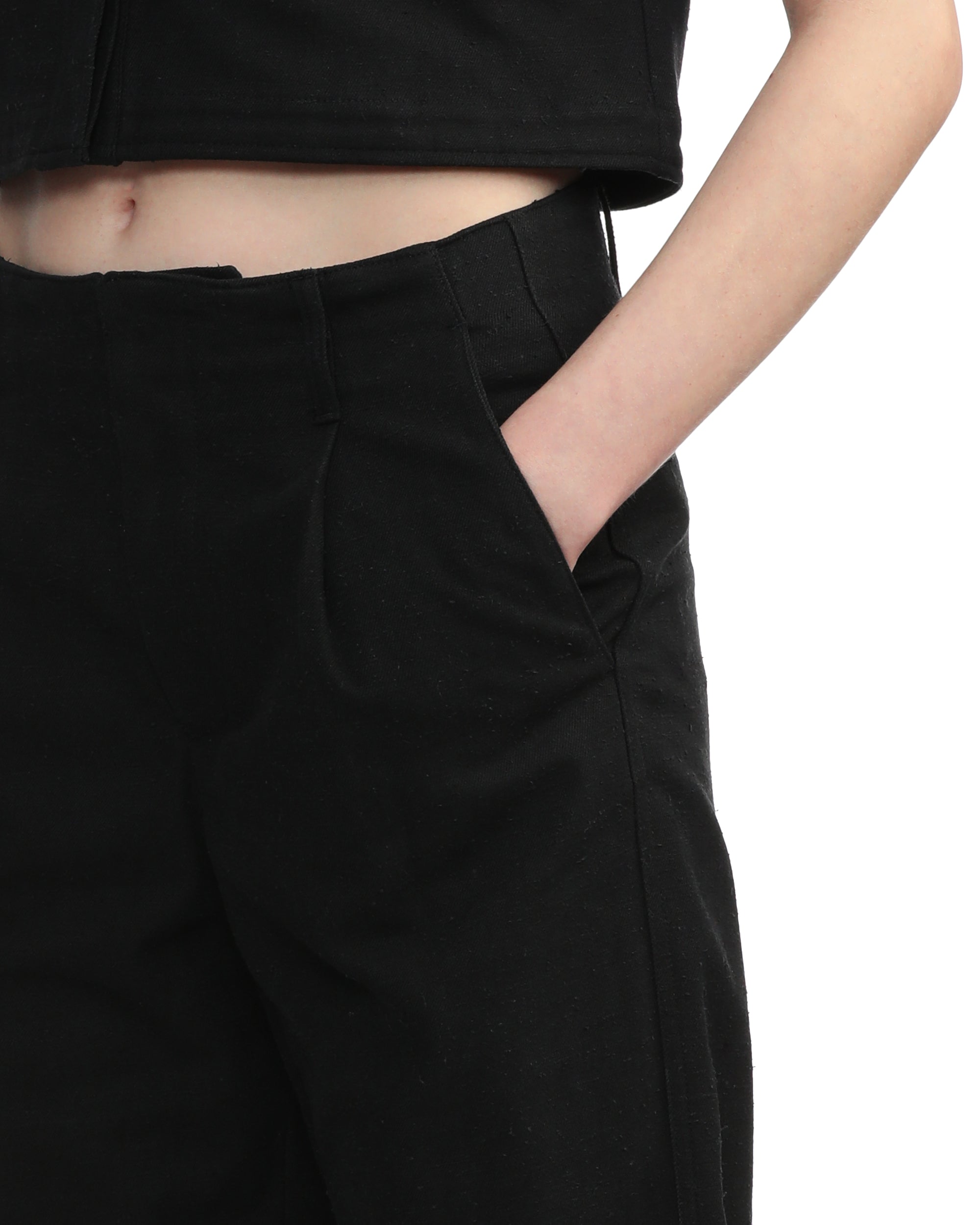 High-rise pants