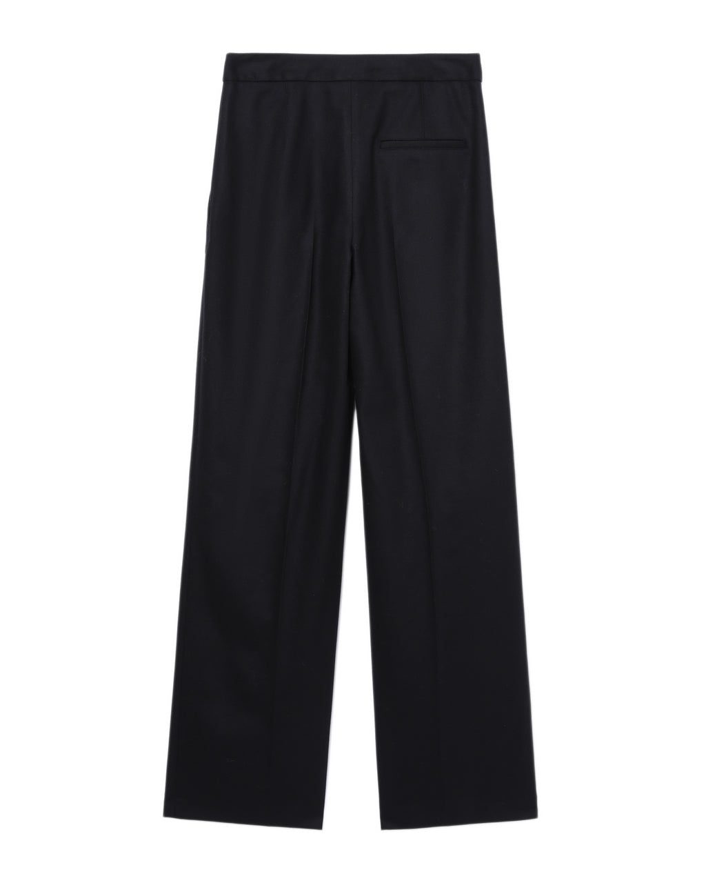 Pleated wool pants