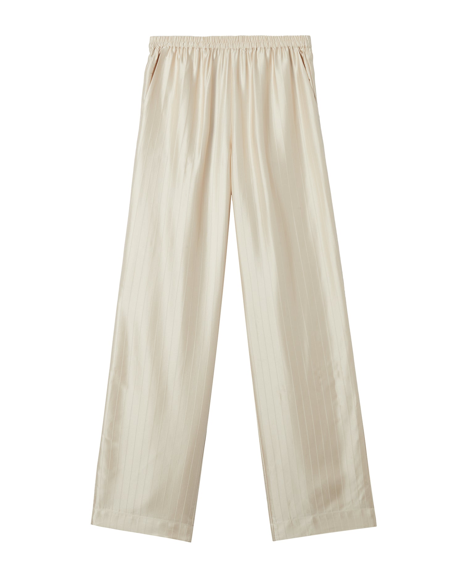 Tonal stripes pants
