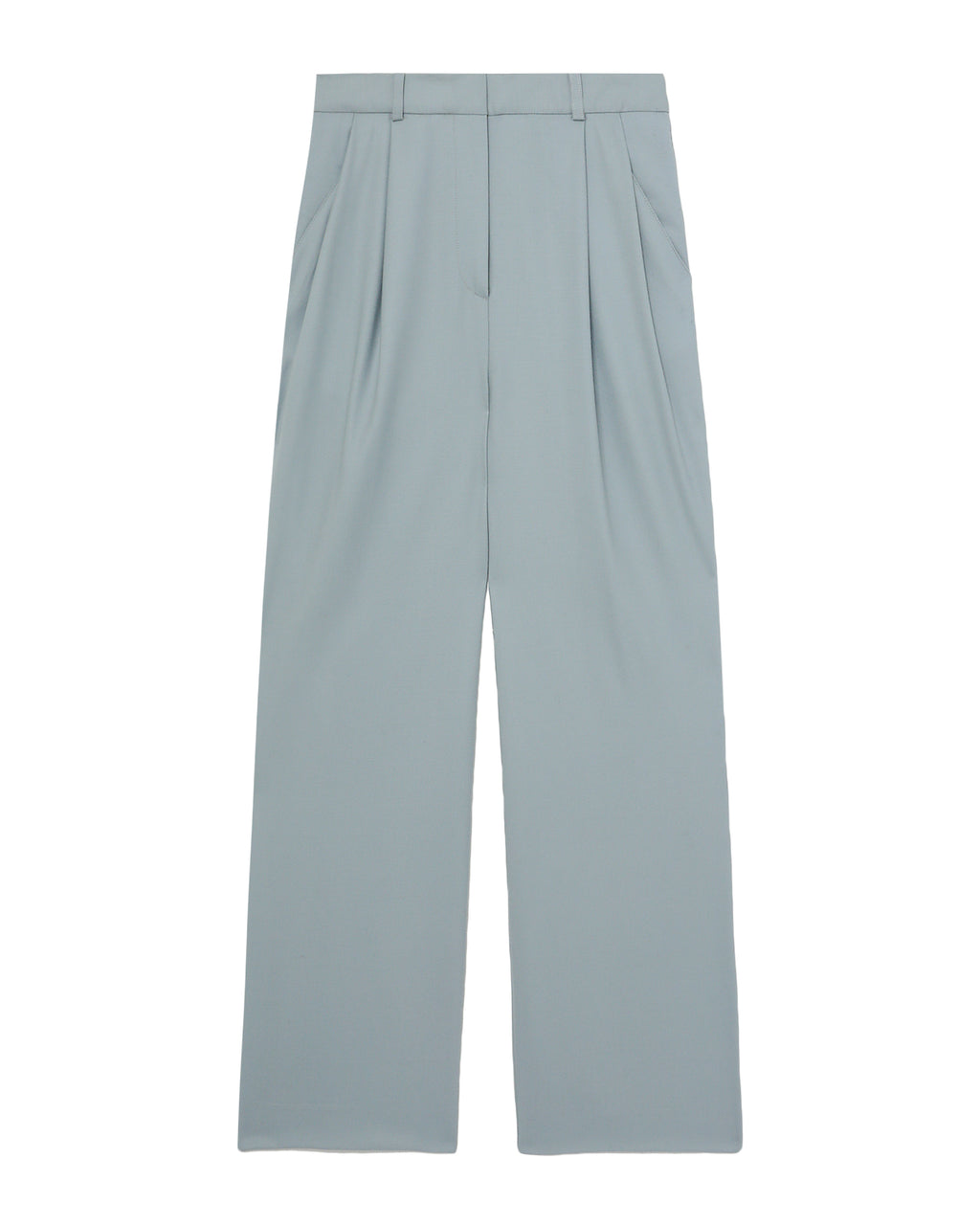 Wide leg suit pants