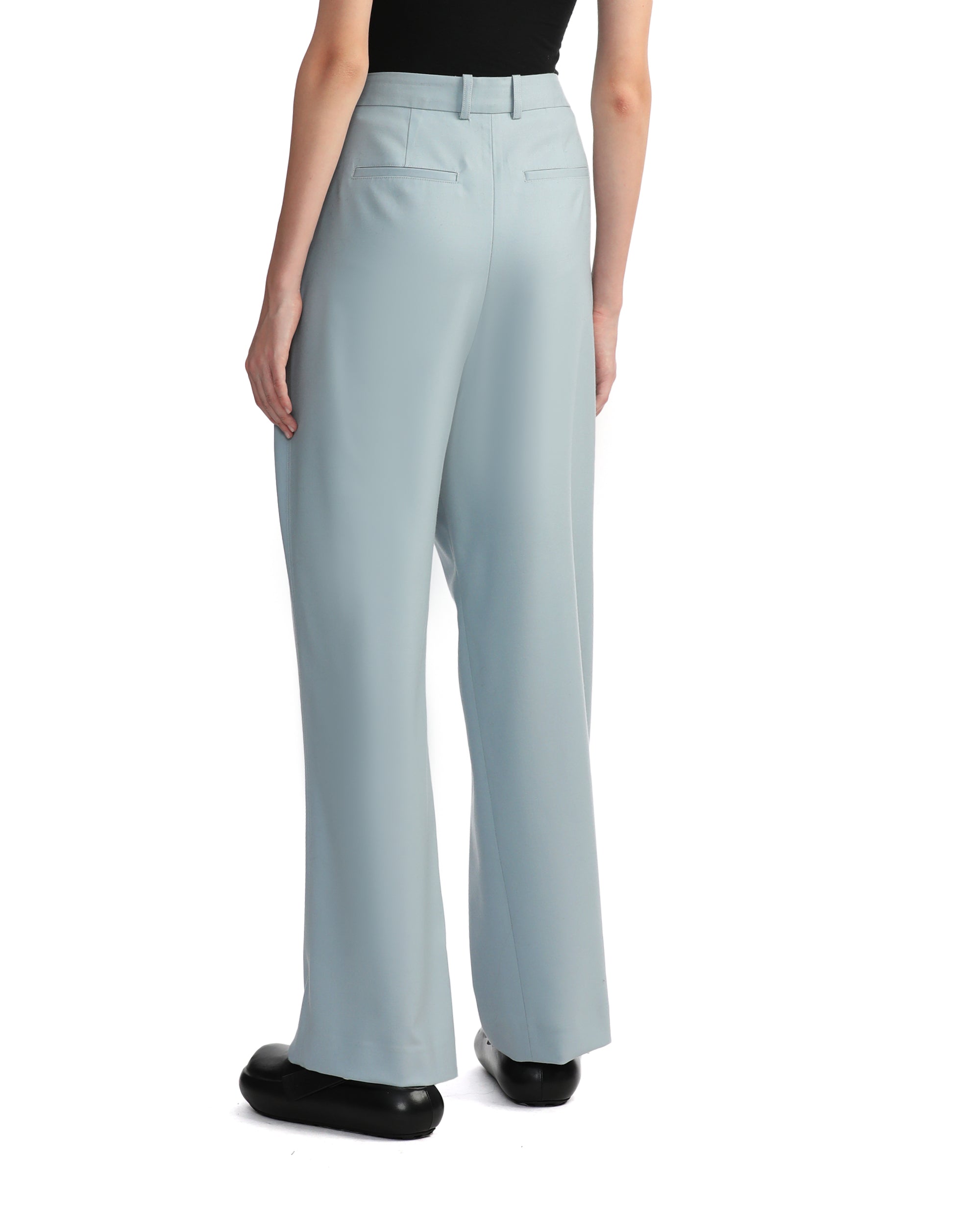 Wide leg suit pants