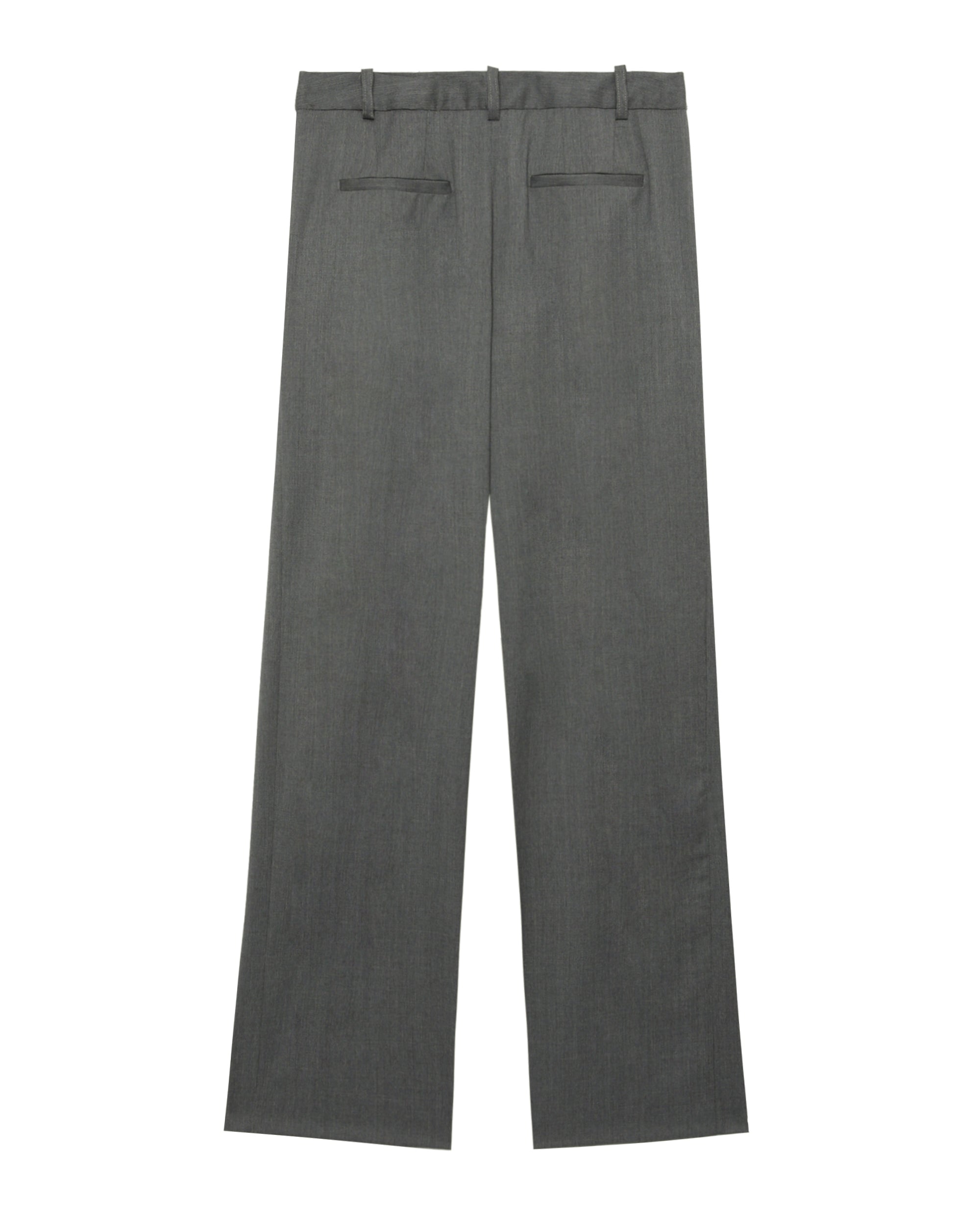 Relaxed fit tucked pants