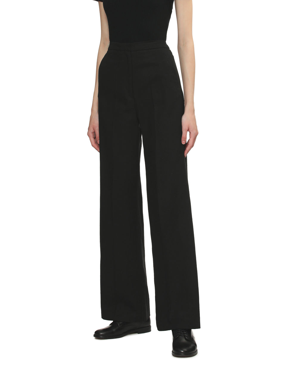 Tailored straight leg pants
