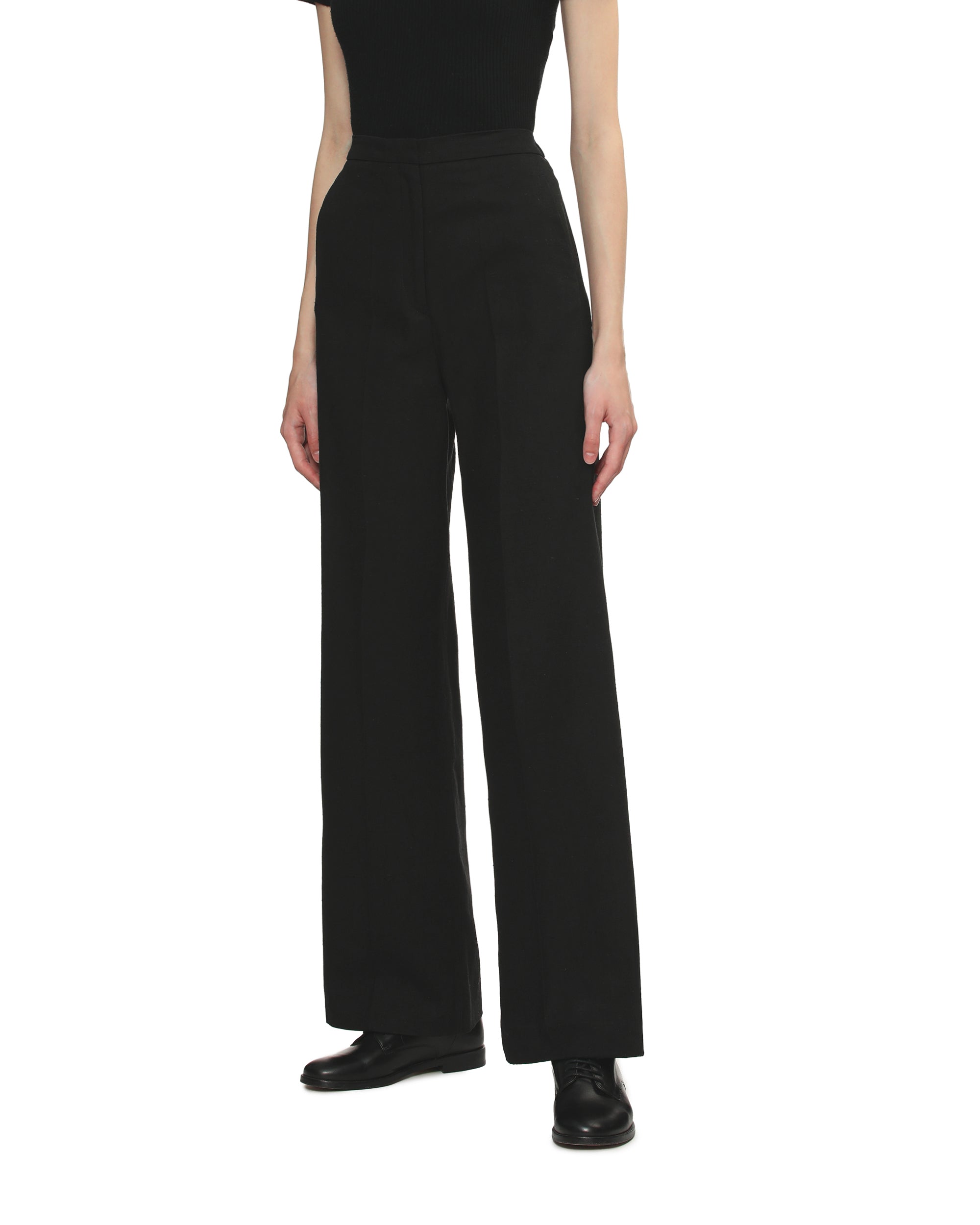 Tailored straight leg pants