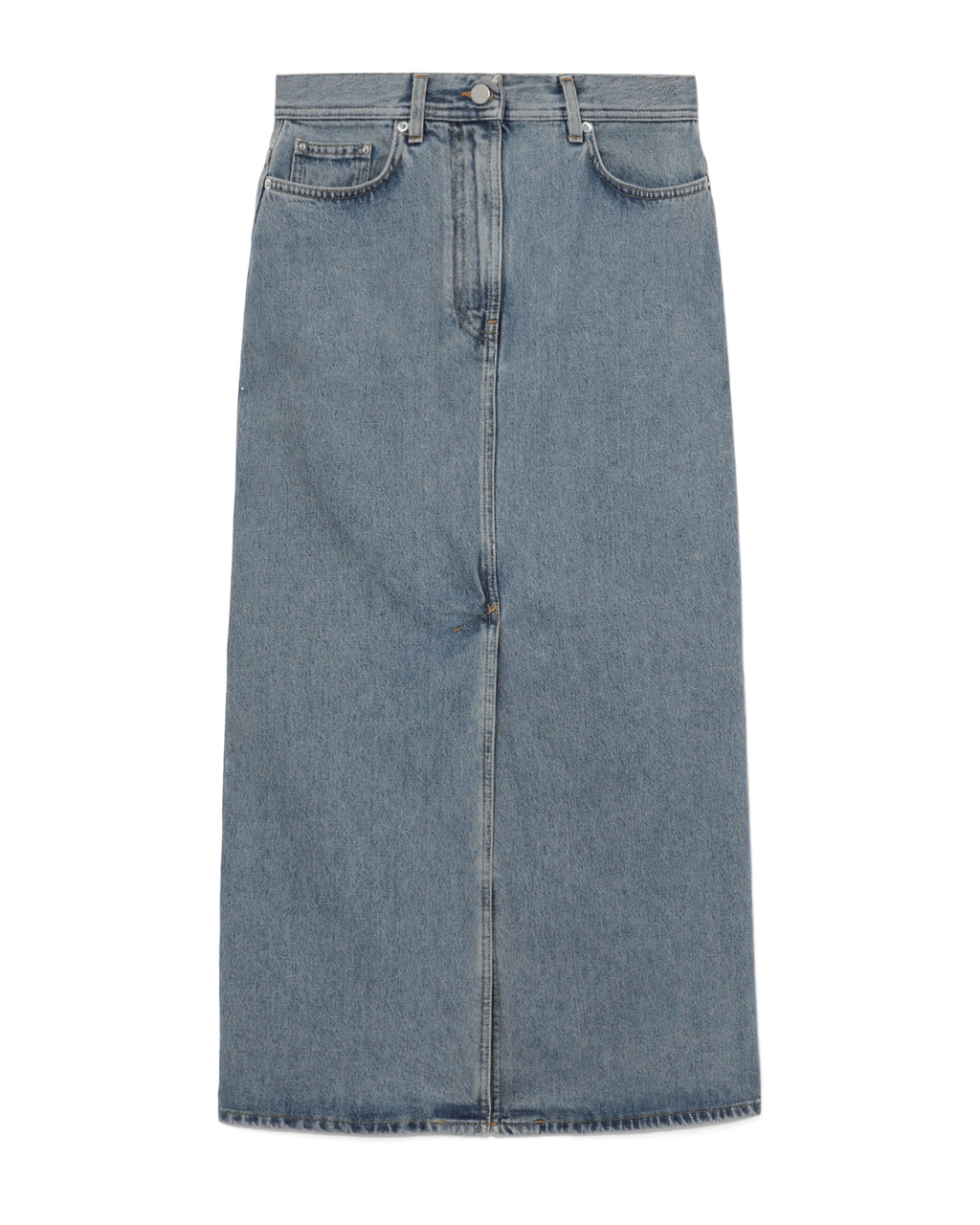 Rona denim long skirt