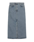 Rona denim long skirt