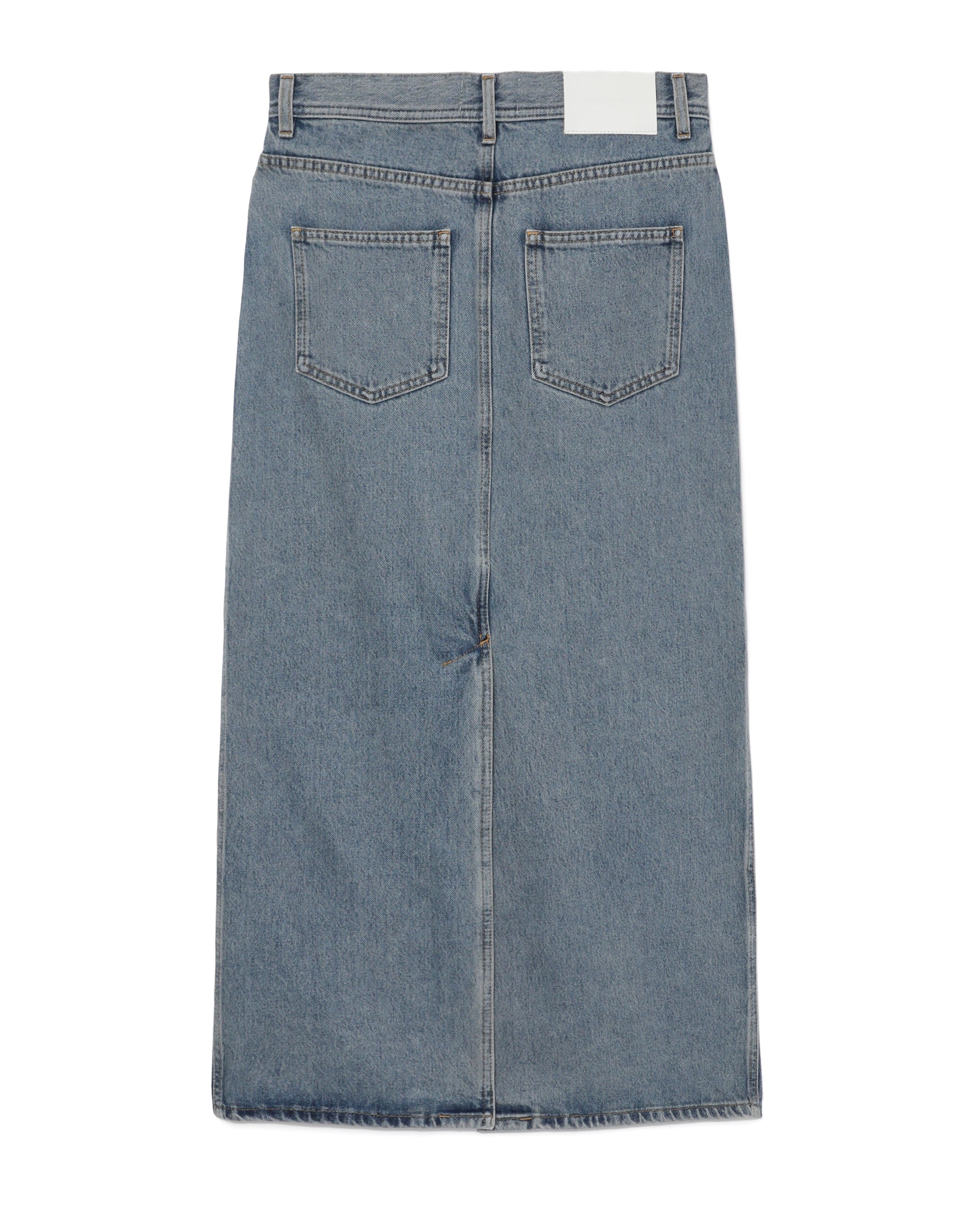 Rona denim long skirt