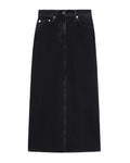 Rona denim midi skirt