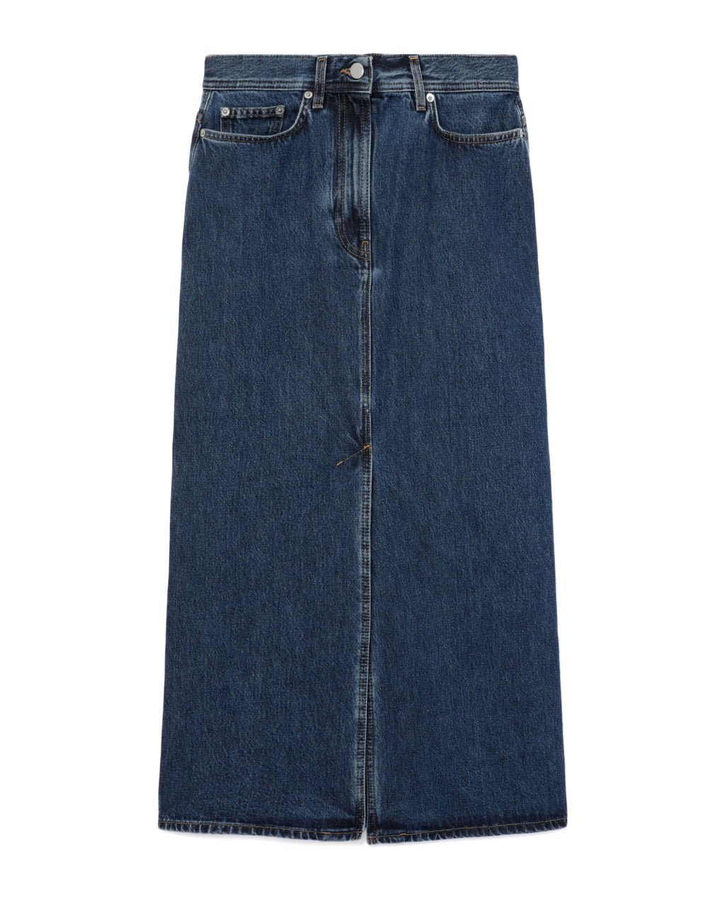 Rona denim long skirt