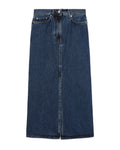 Rona denim long skirt