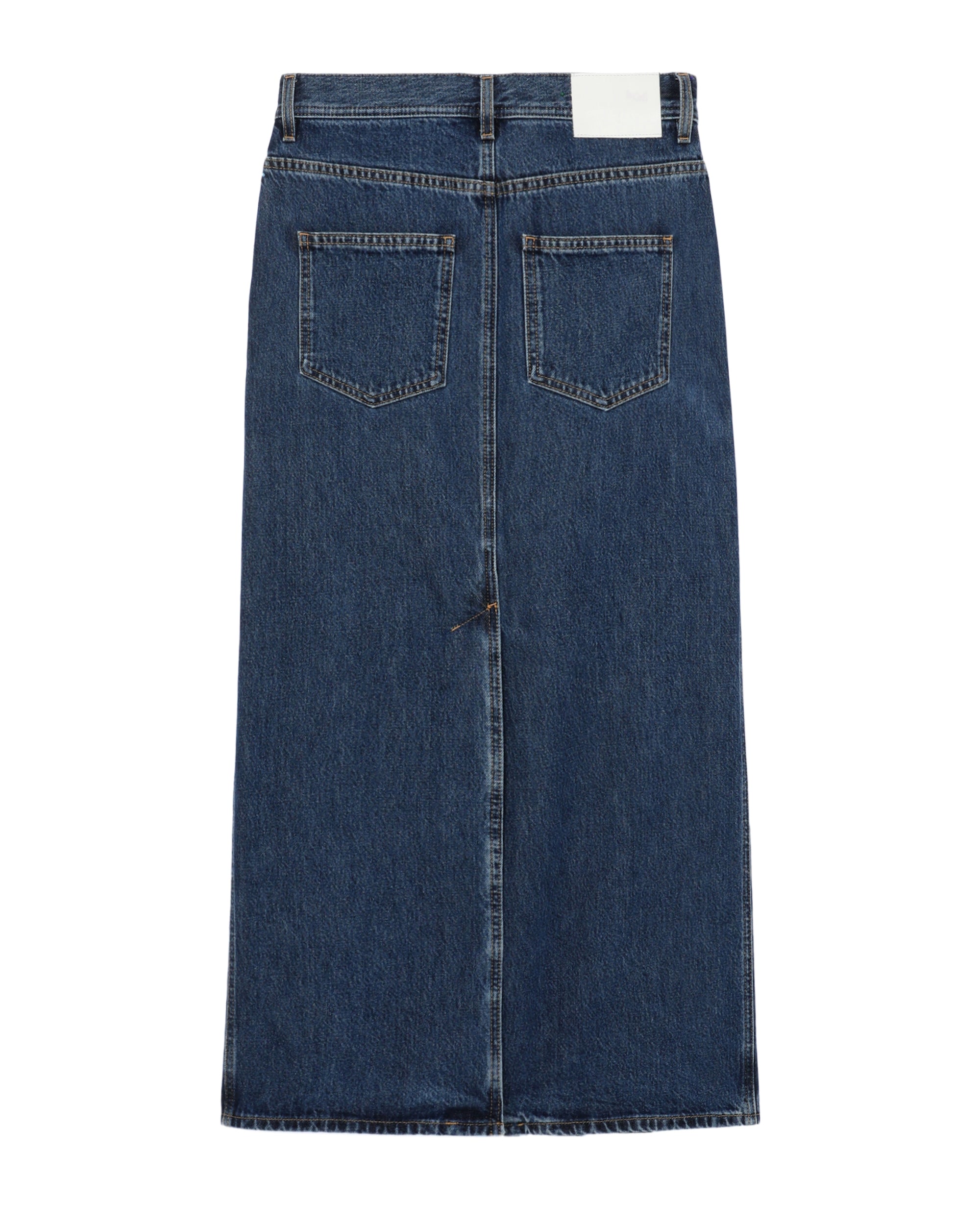 Rona denim long skirt