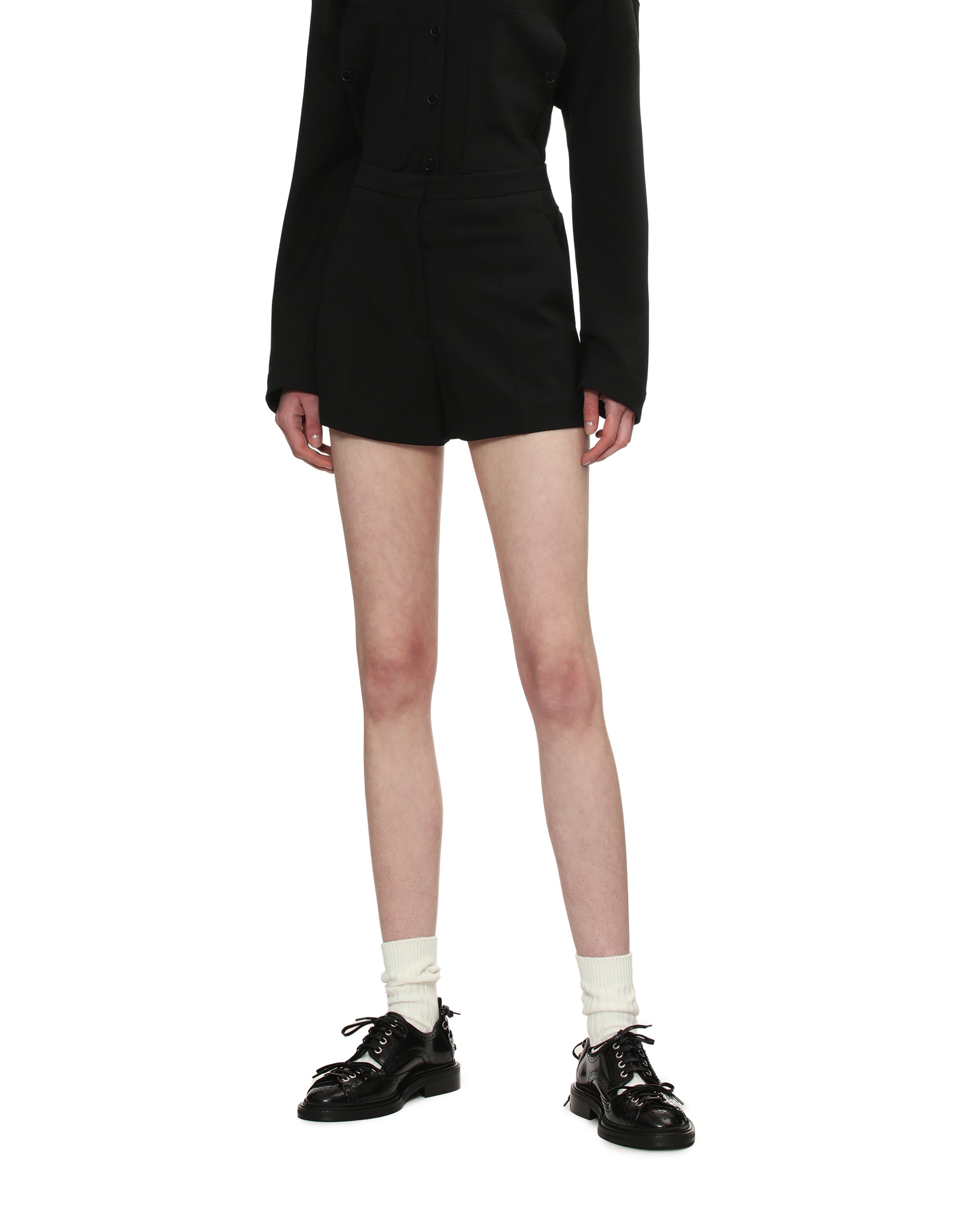 Tailored mini shorts