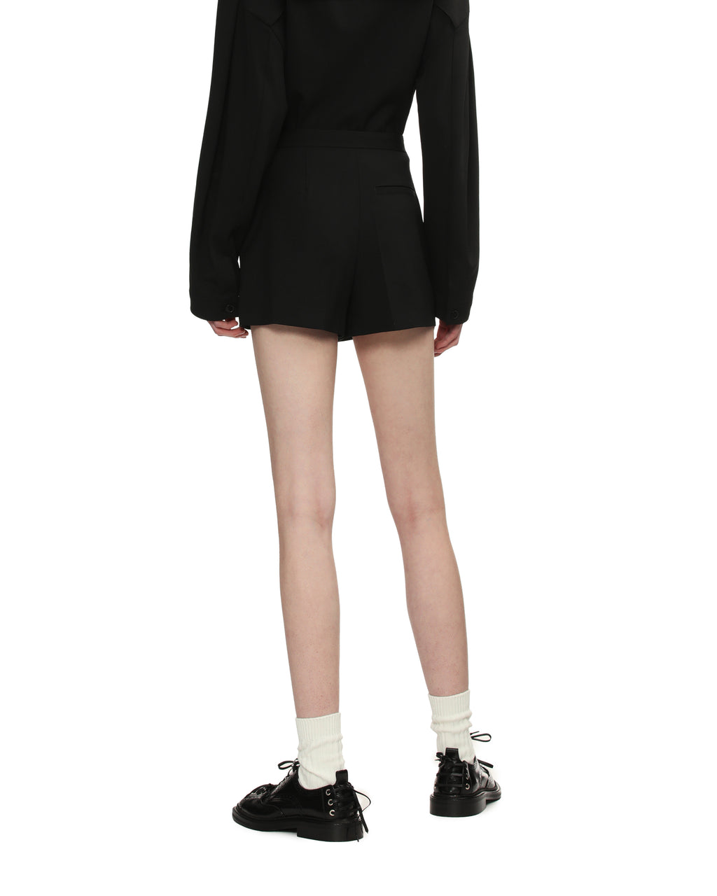 Tailored mini shorts