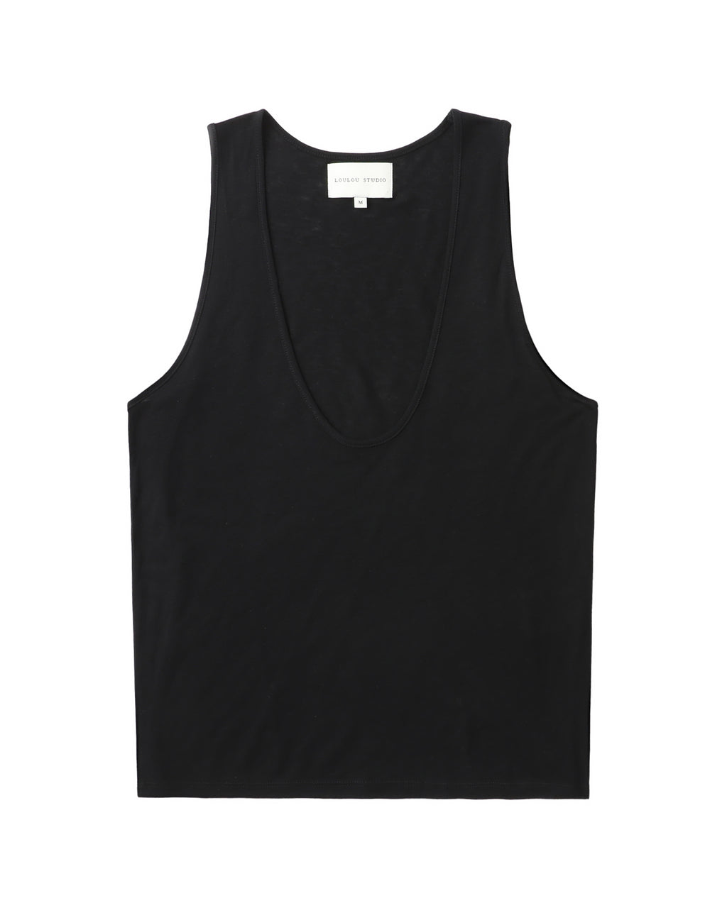 Plunging tank top