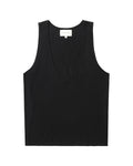 Plunging tank top