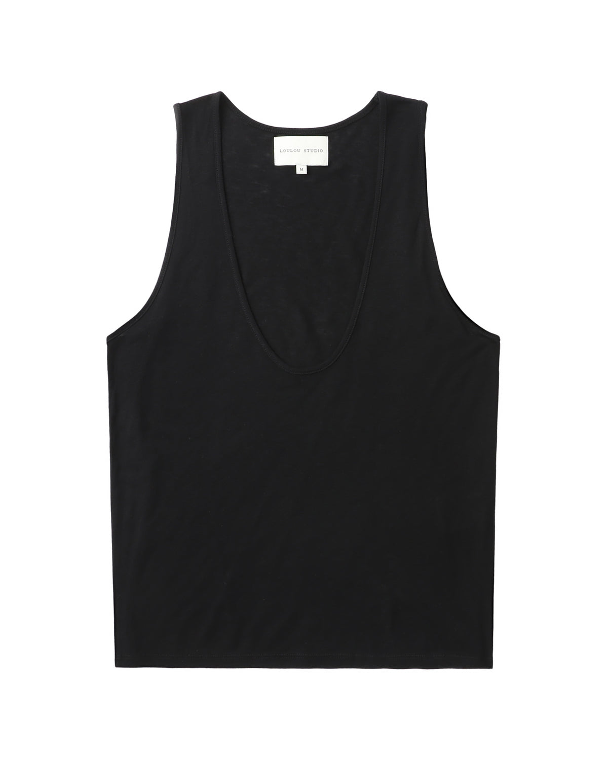 Plunging tank top
