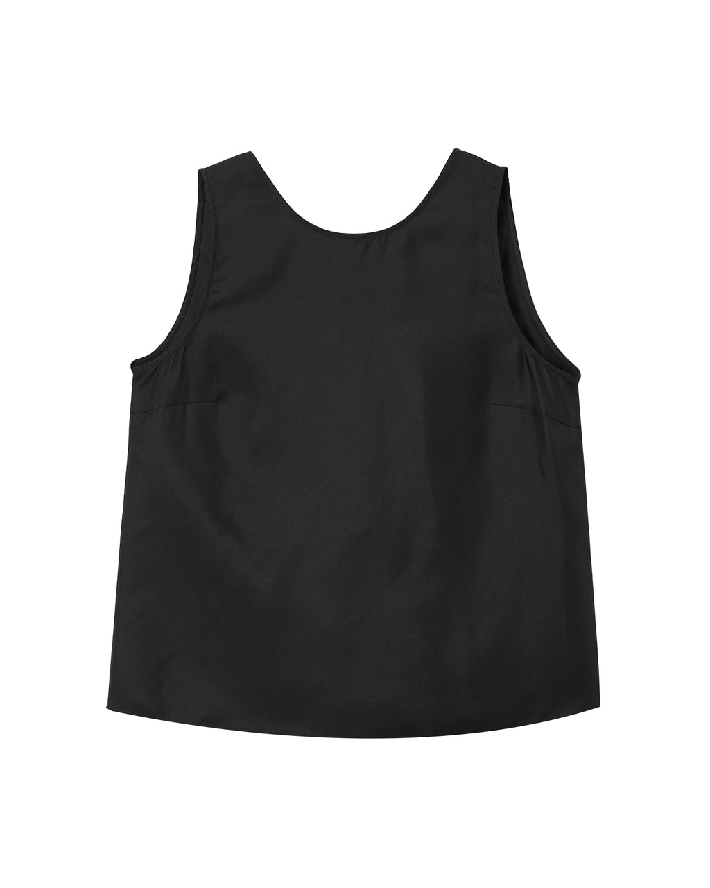 Gemma sleeveless silk top